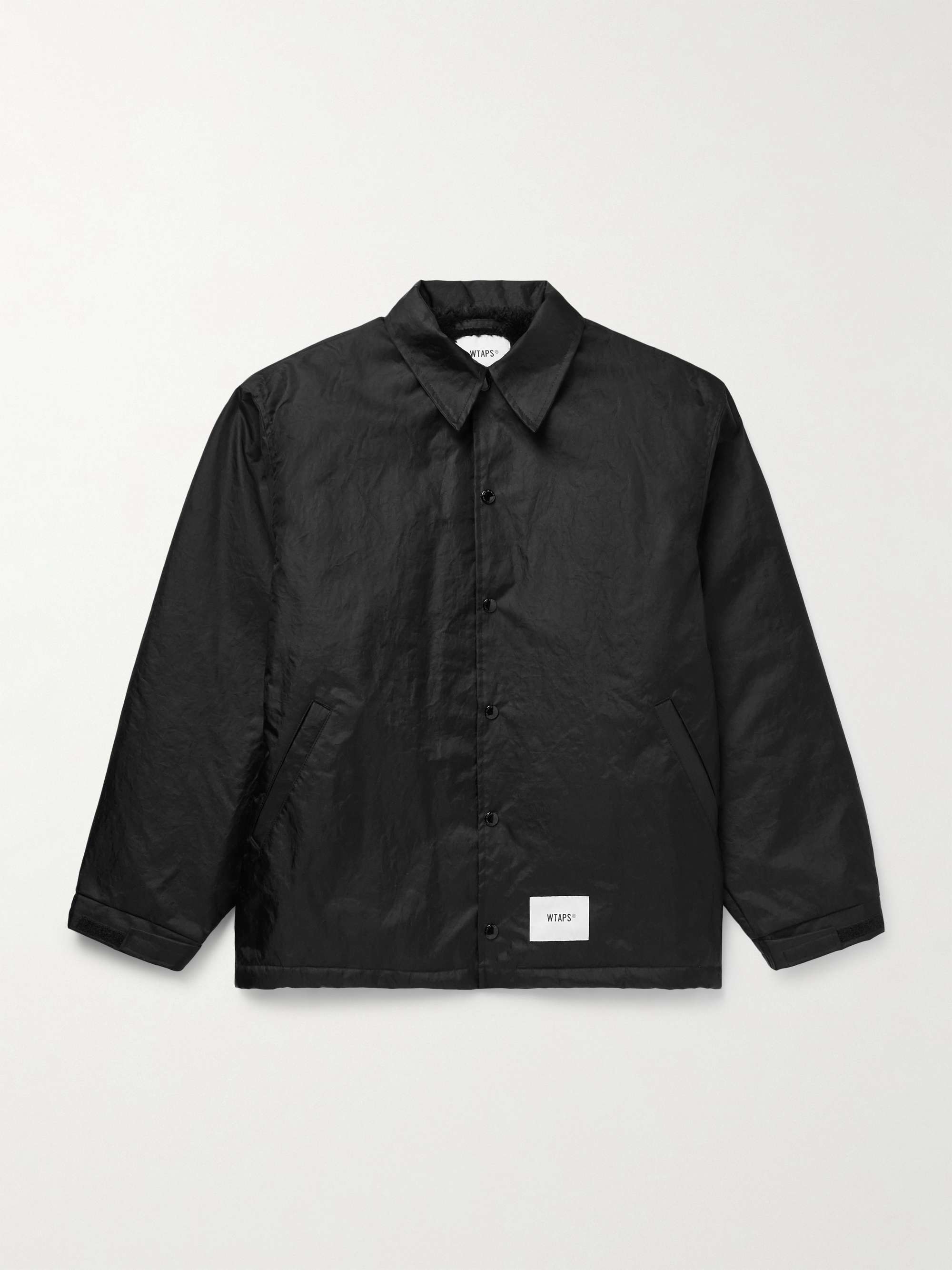 Logo-Appliquéd Padded Nylon Jacket view