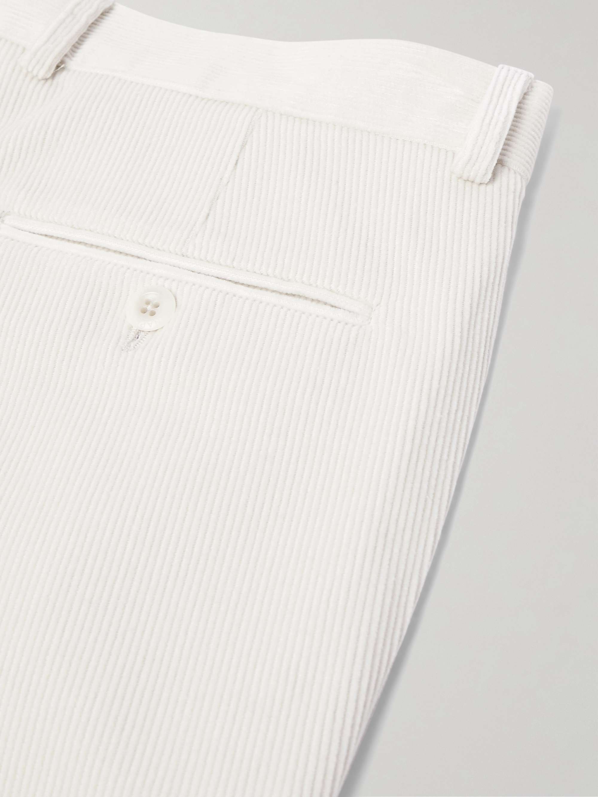 Modluca Straight-Leg Cotton-Corduroy Trousers view