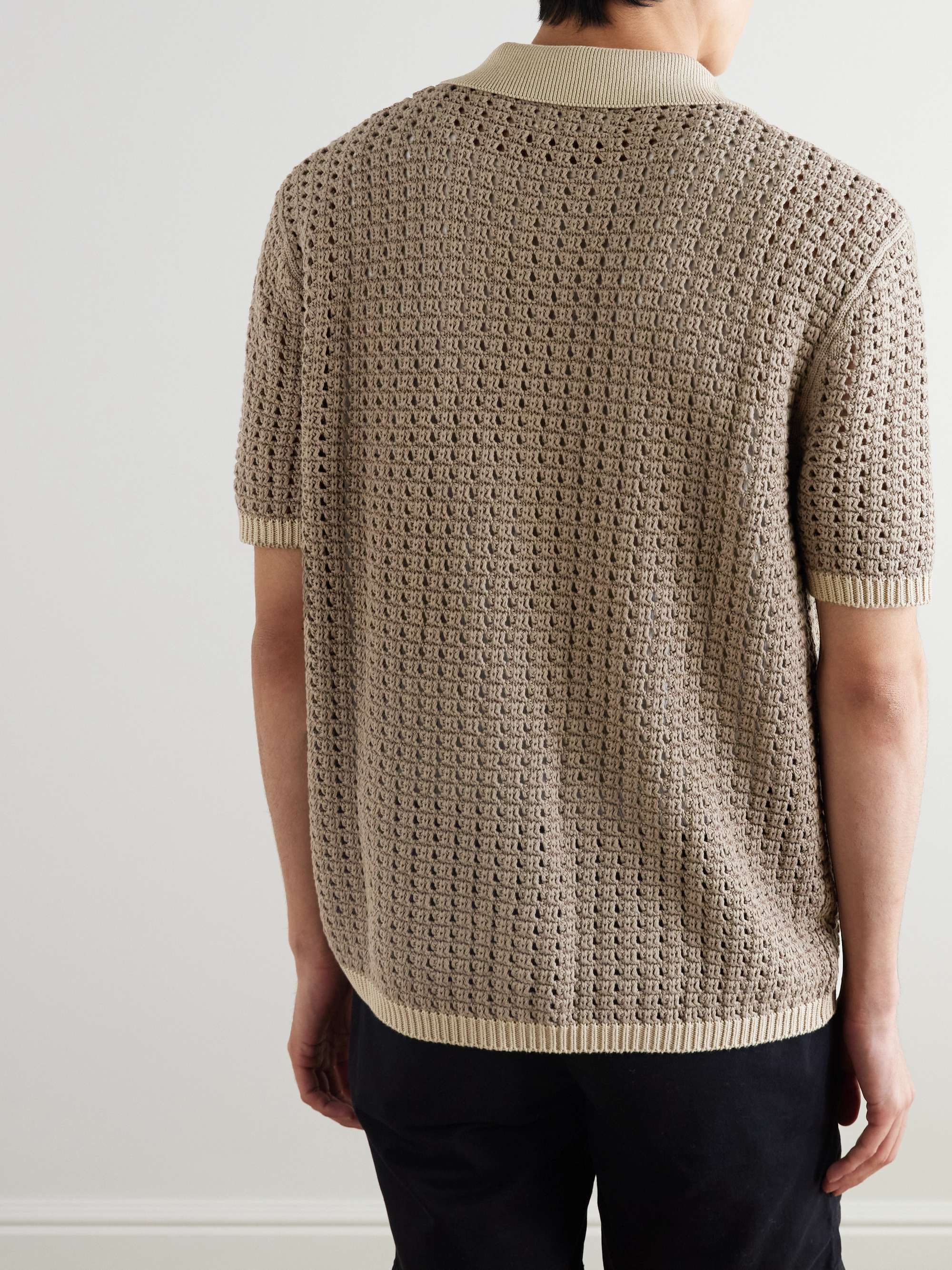 Crocheted Organic Cotton Shirt view