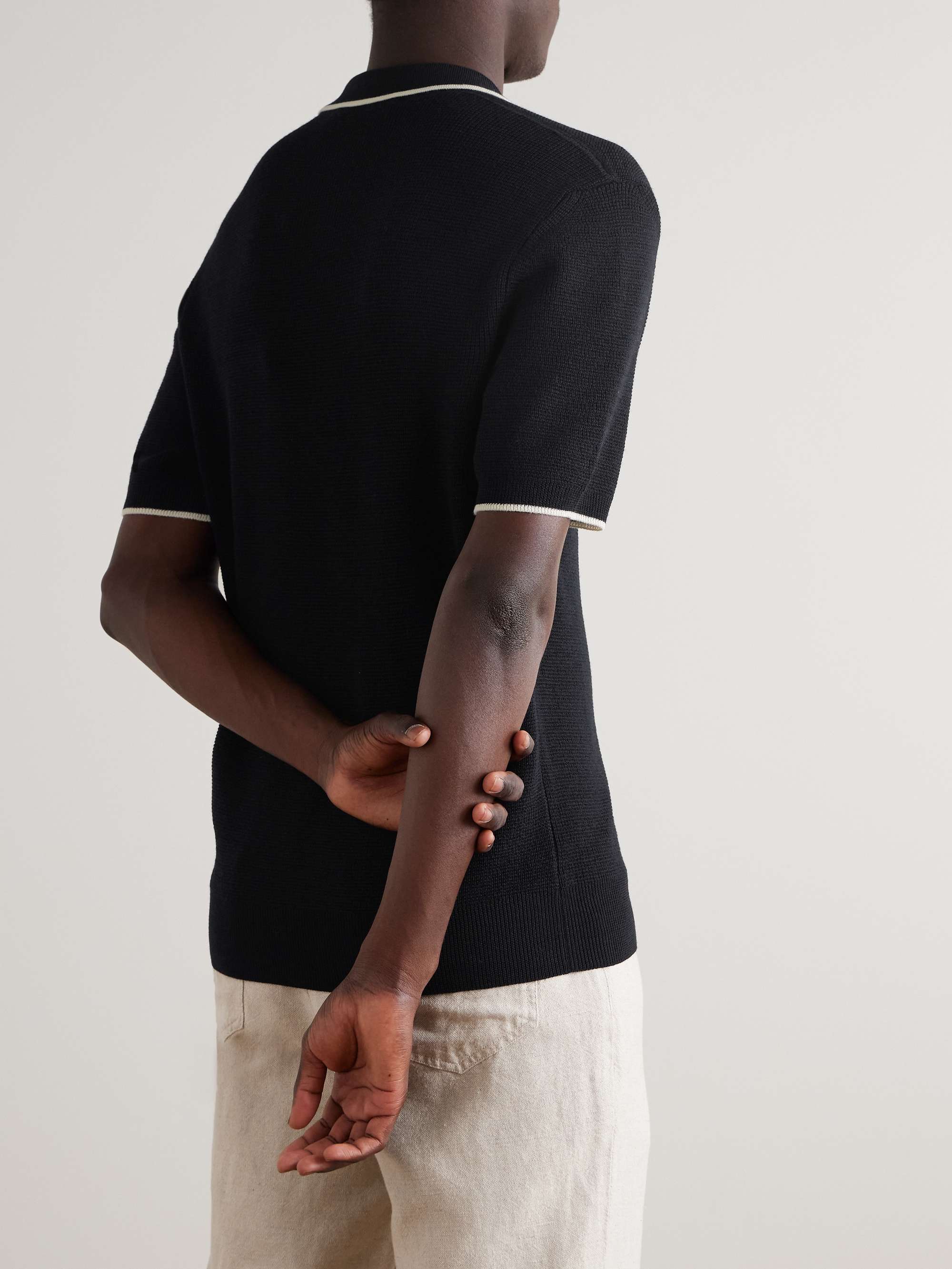 Horton Merino Wool Polo Shirt view
