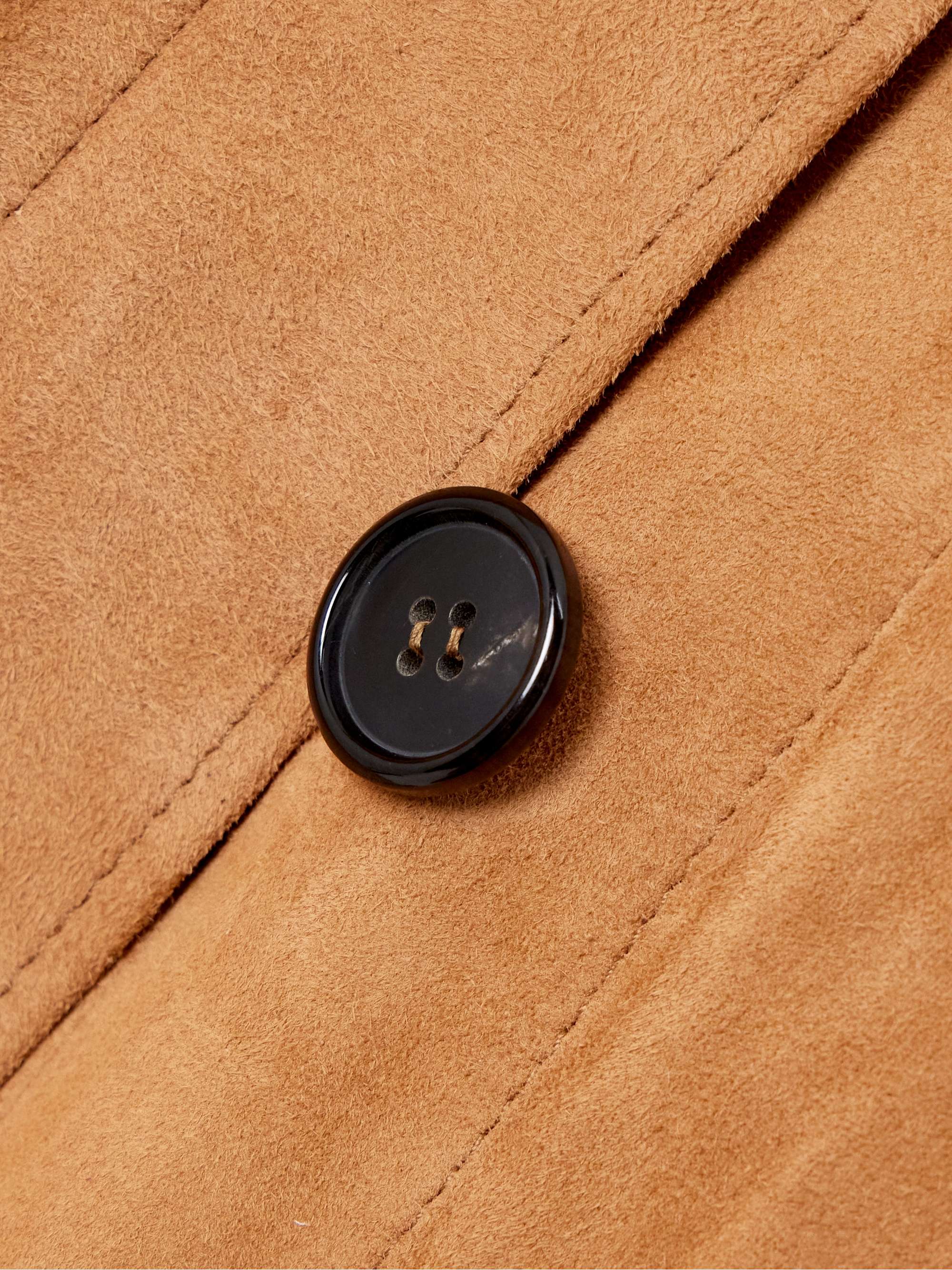 Corleone suede coat view
