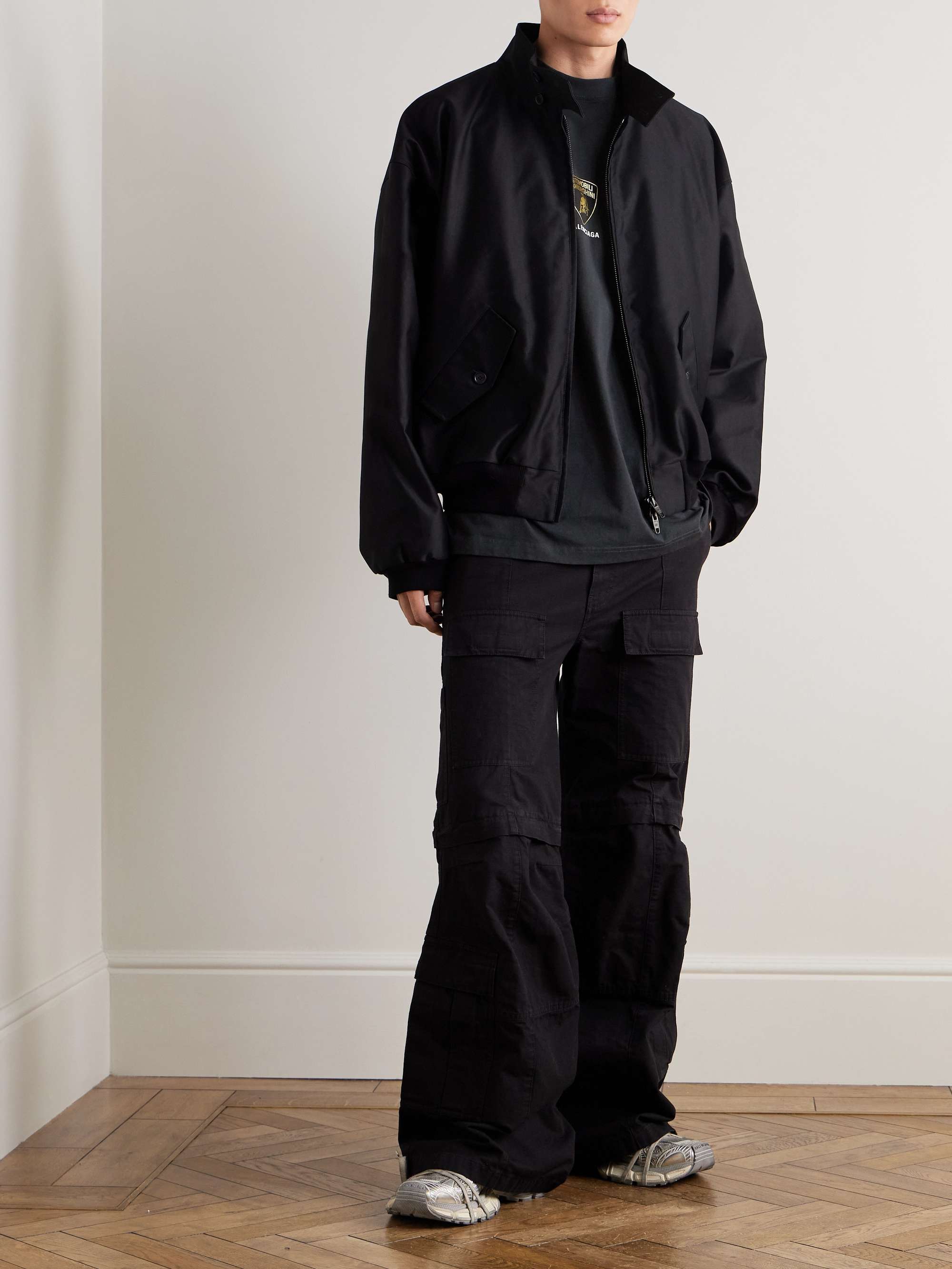 + Lamborghini Oversized Printed Cotton-Jersey T-Shirt view