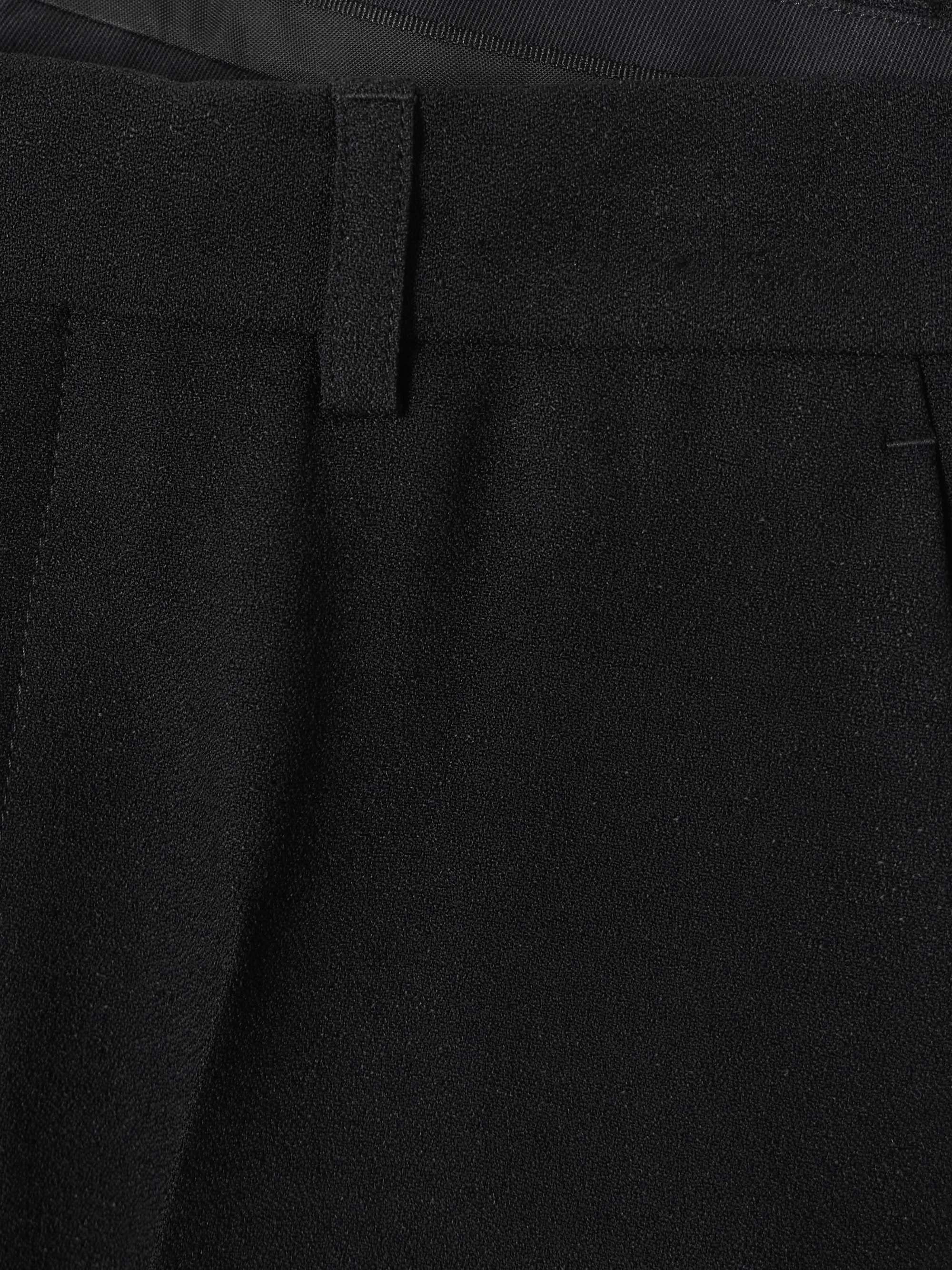 Cotton flared pants view