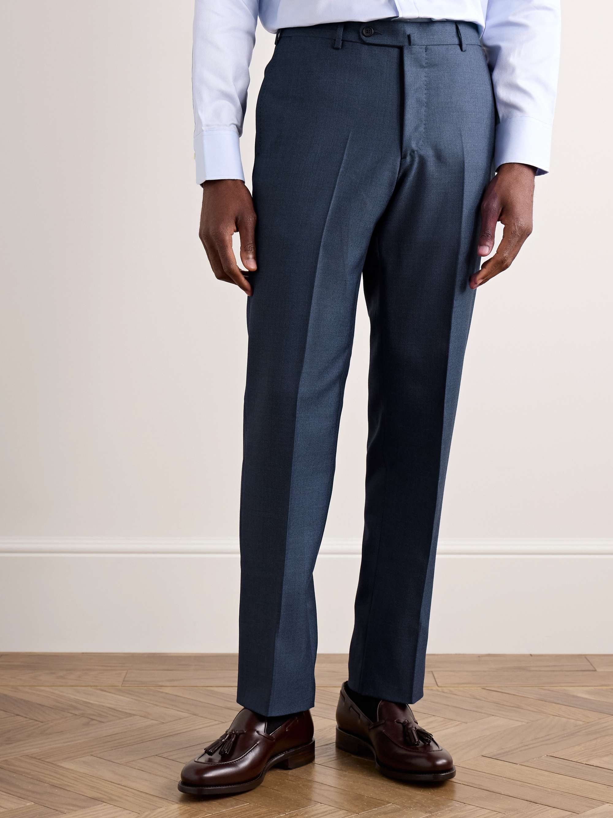 Kincaid No. 3 Slim-Fit Sharkskin Wool Suit view