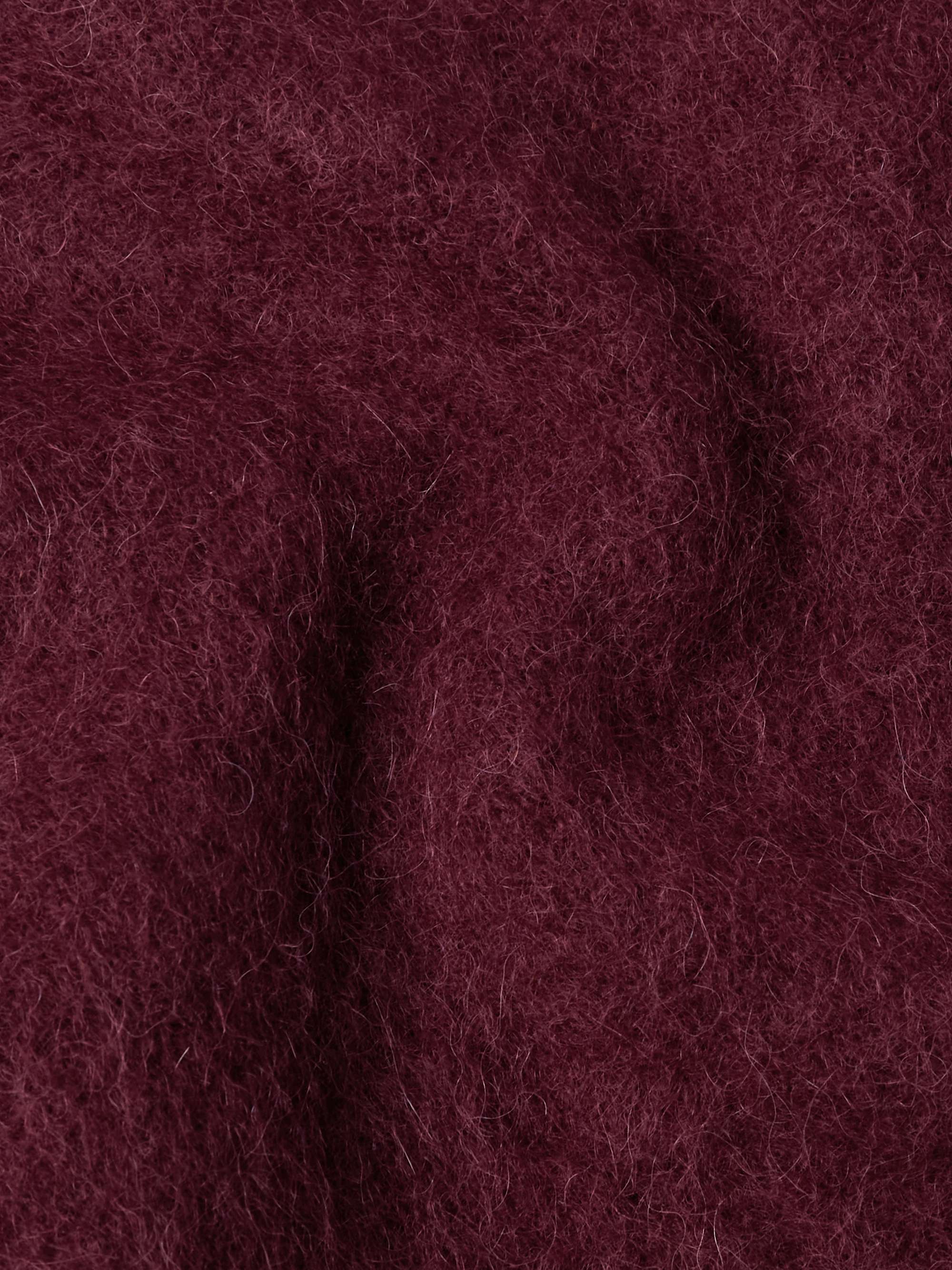 Brushed-Alpaca Cardigan view