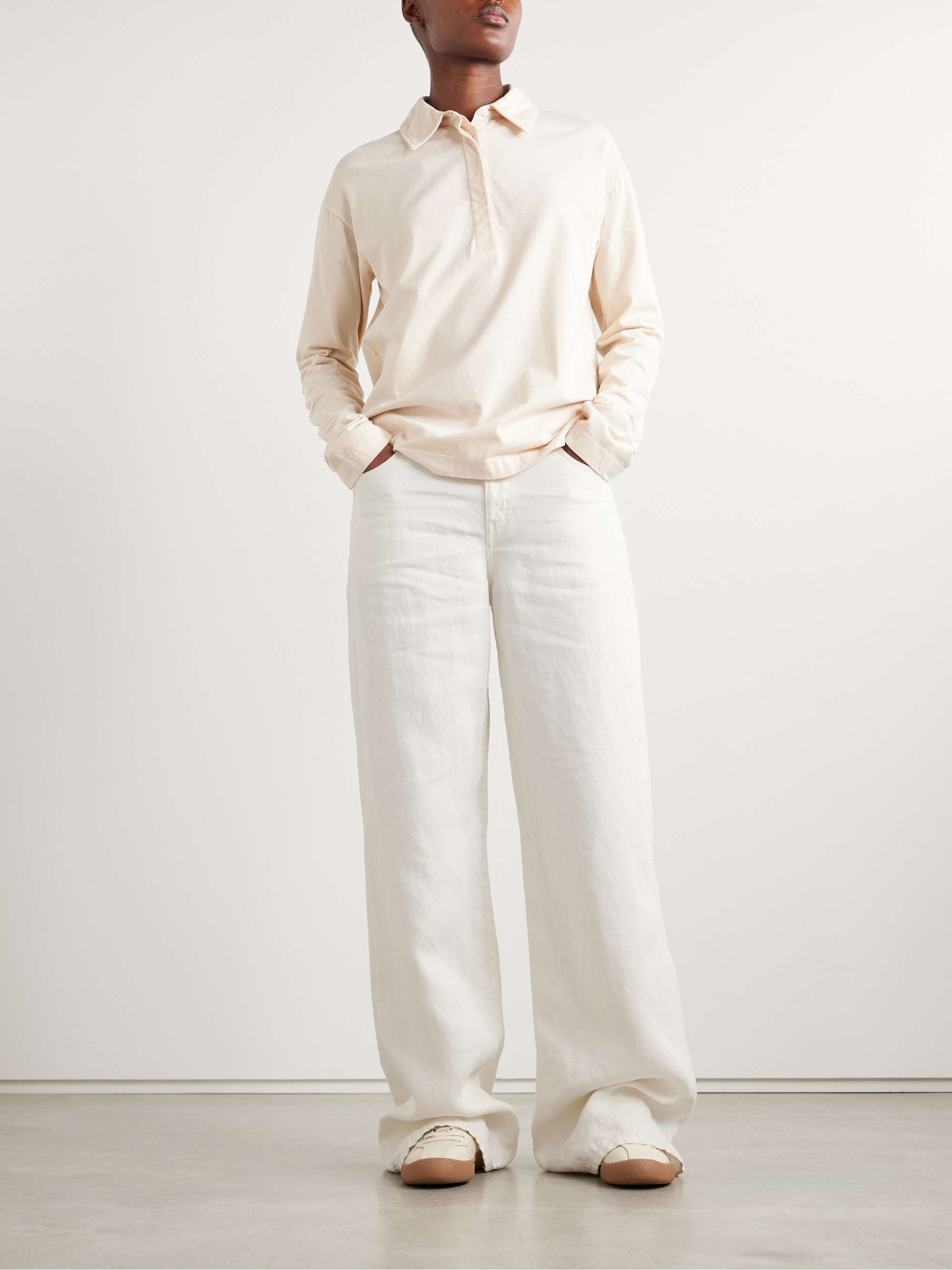 Eglitta linen wide-leg pants view