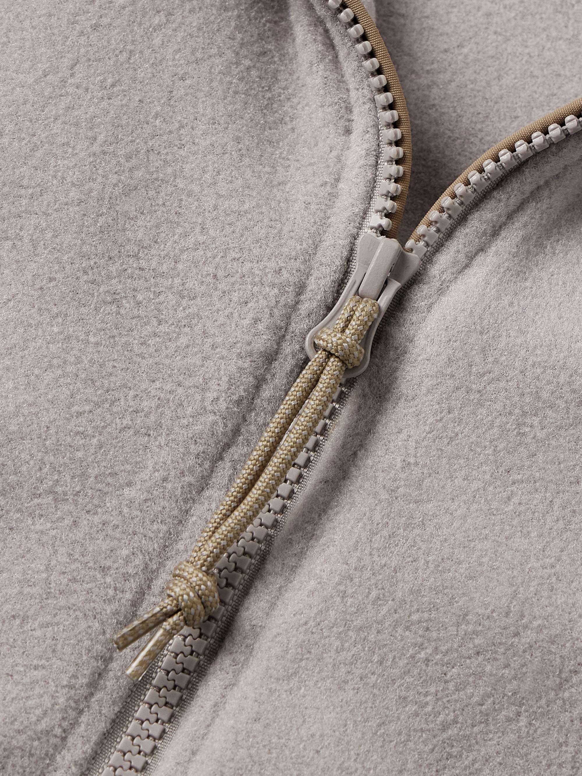 ACG Wolf Tree Panelled Polartec® Fleece and Nylon Hooded Jacket view