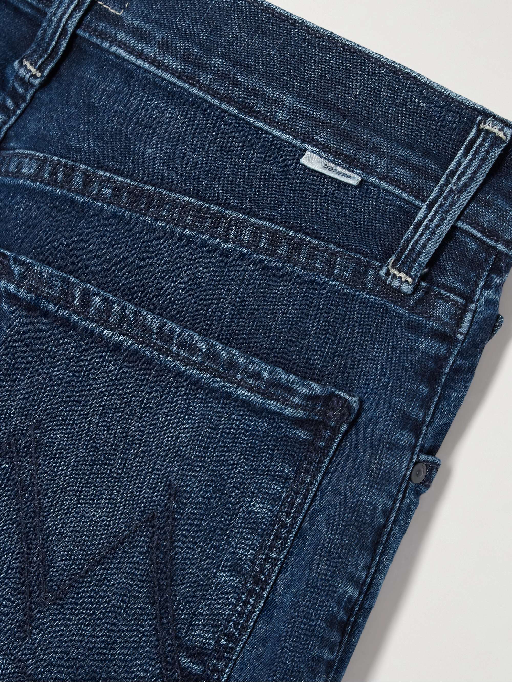 The Tomcat Roller Sneak high-rise wide-leg jeans view