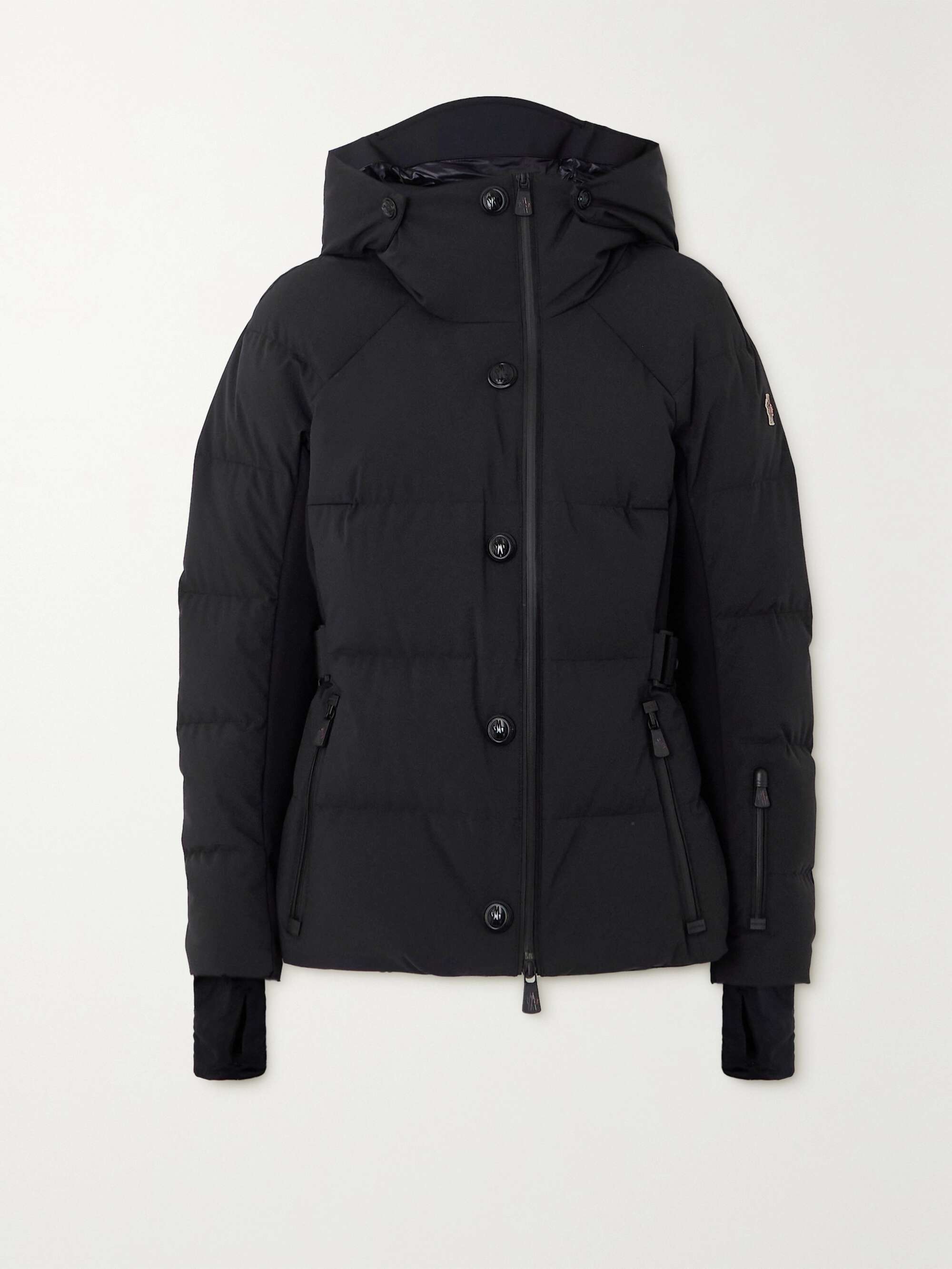 Guyane hooded down ski jacket view