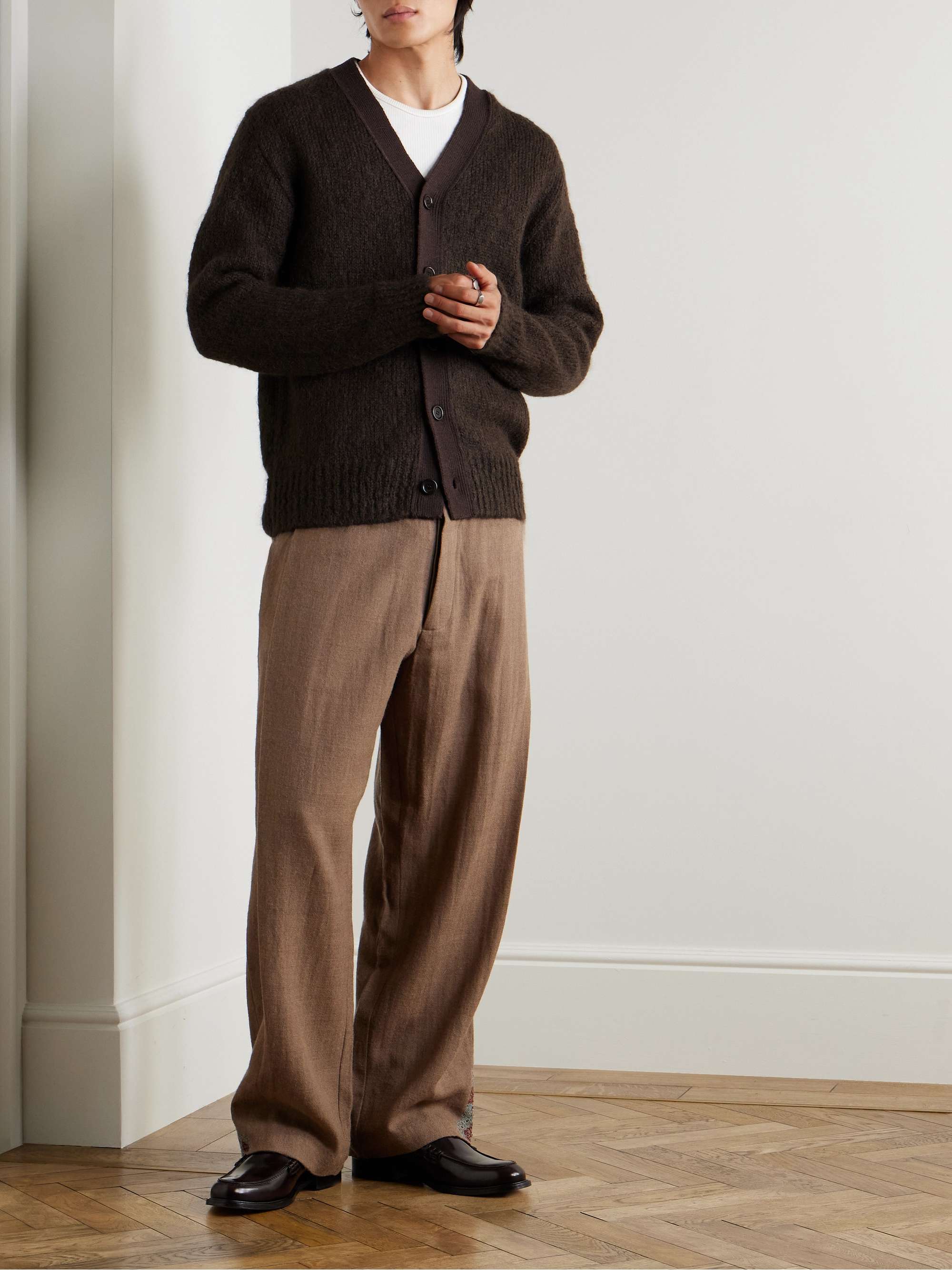 Grandpa Mohair-Blend Cardigan view
