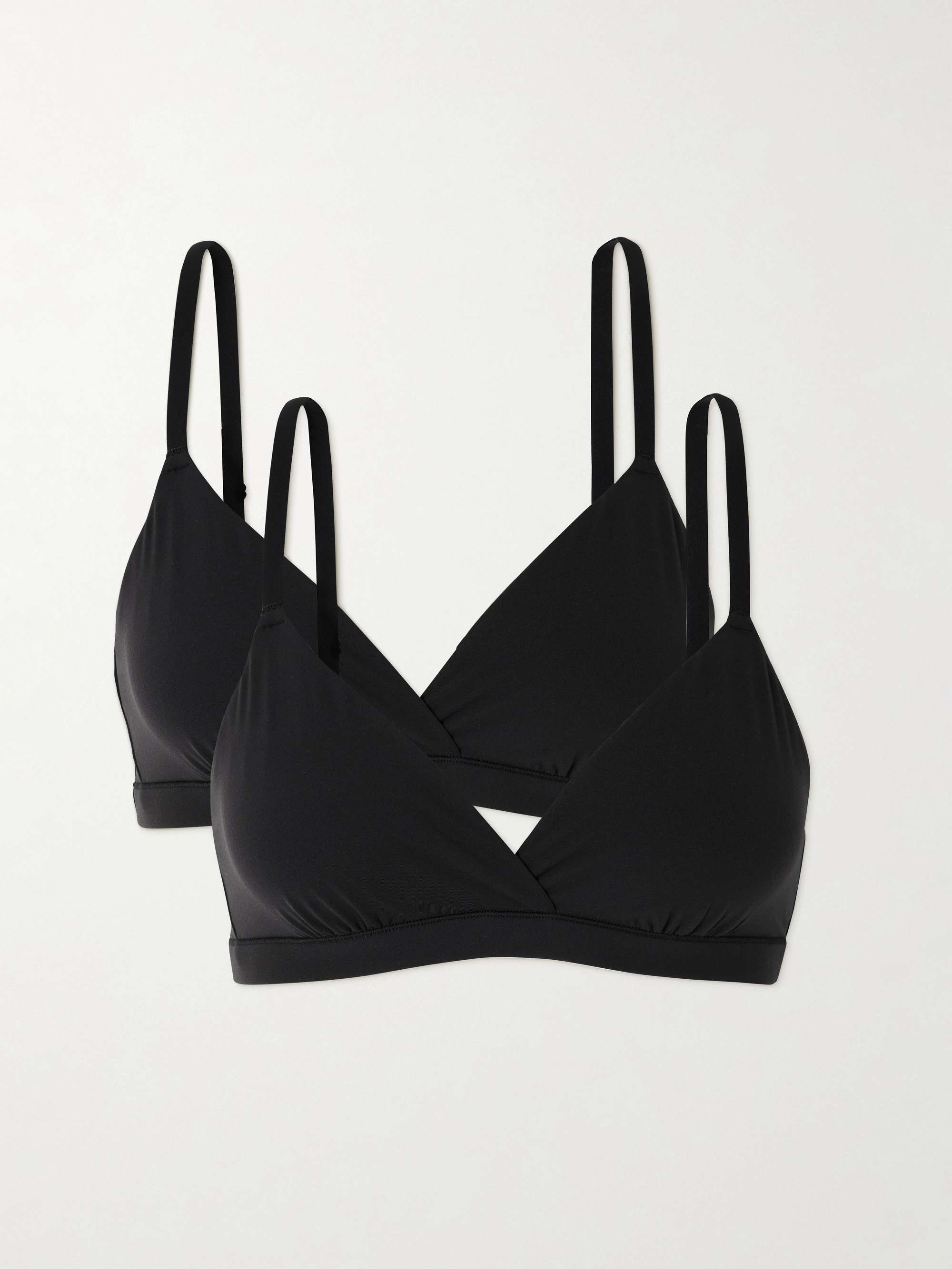 Fits Everybody Bundle Crossover Bralette set of two view