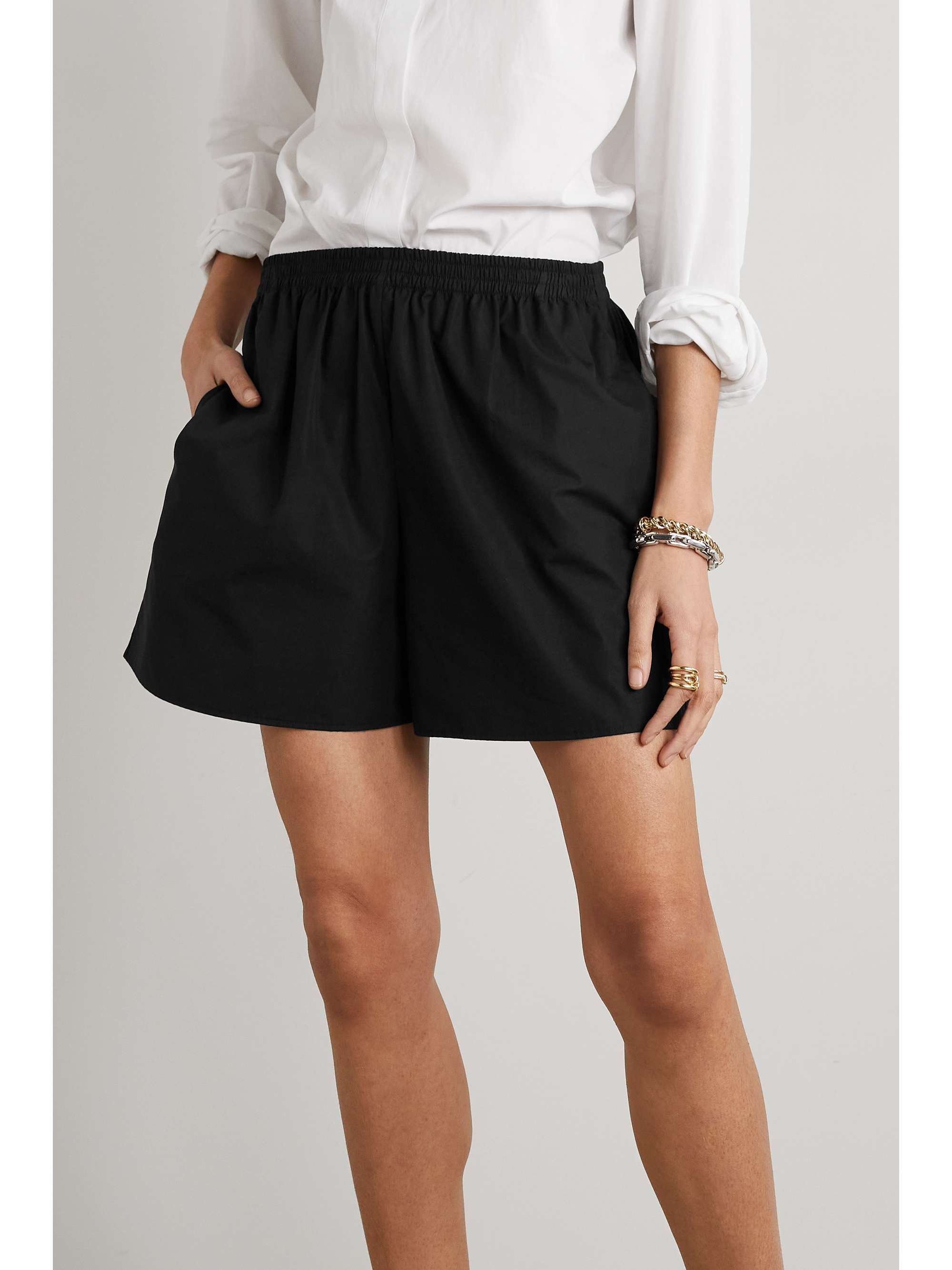 Gunther cotton-blend shorts view