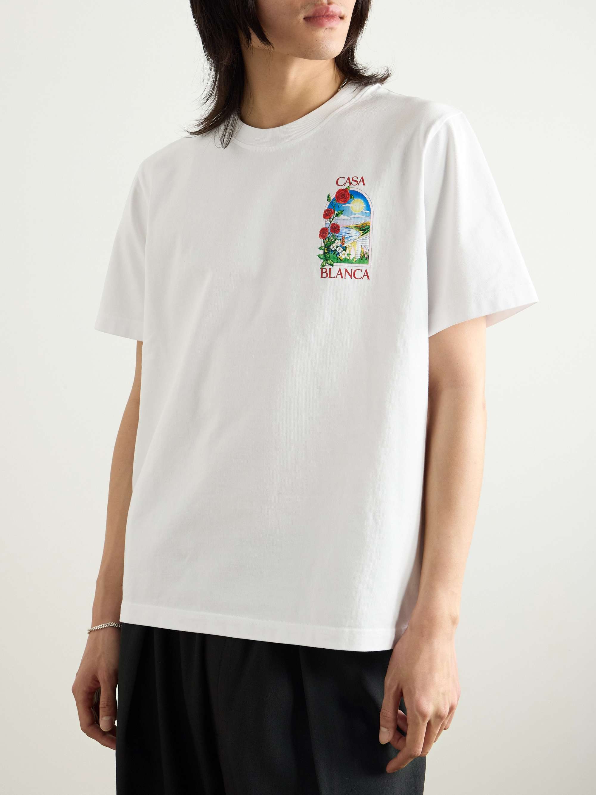 LA Days Logo-Print Organic Cotton-Jersey T-Shirt view