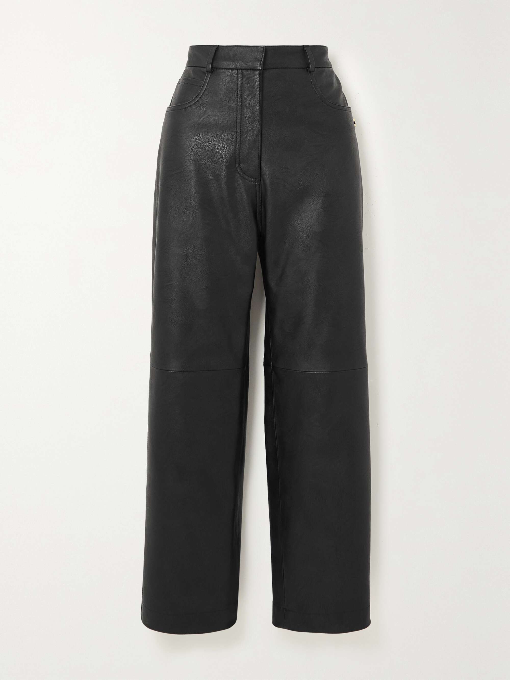 + NET SUSTAIN vegetarian leather straight-leg pants view