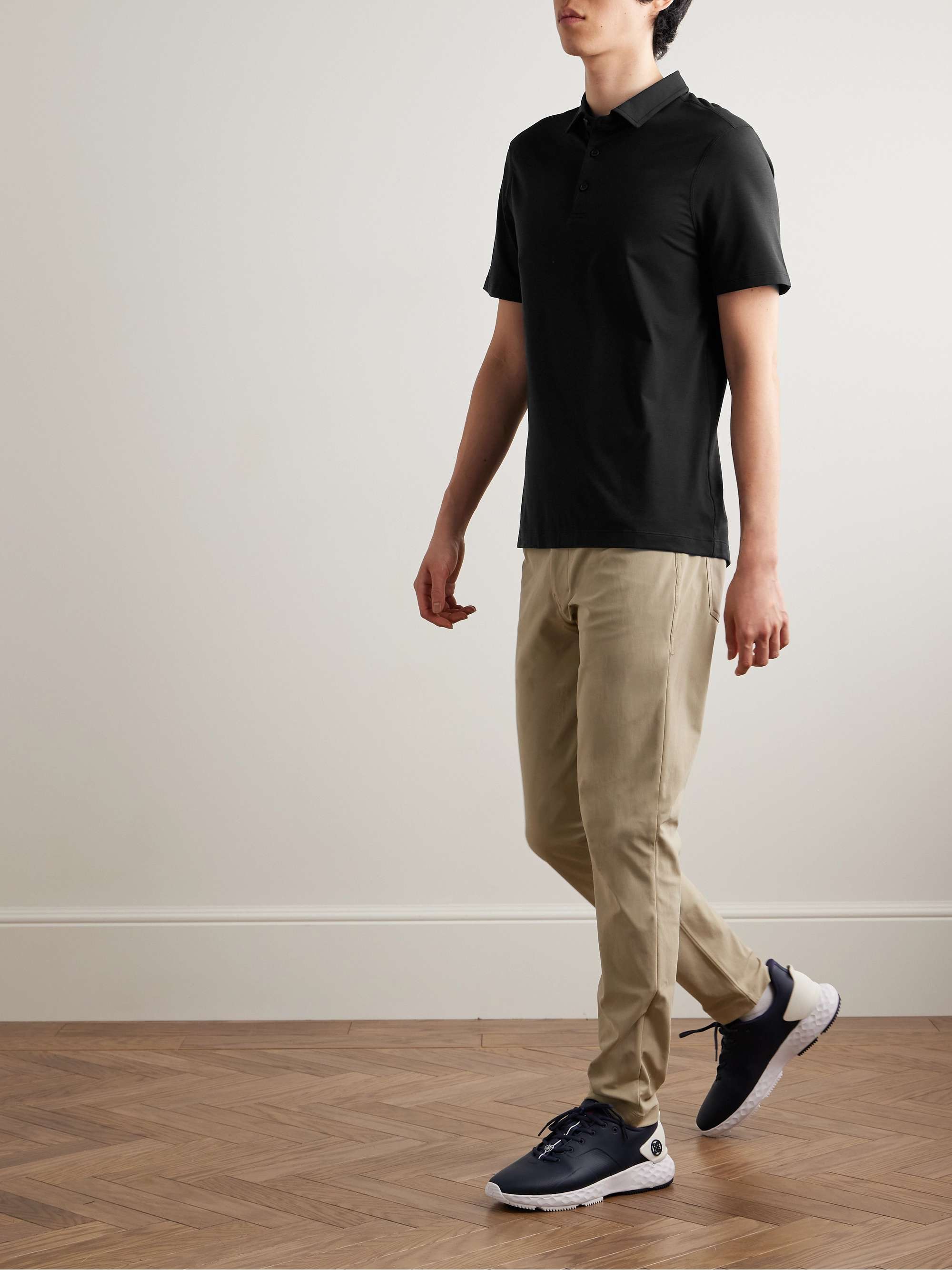Evolution Slim-Fit Stretch-Jersey Golf Polo Shirt view