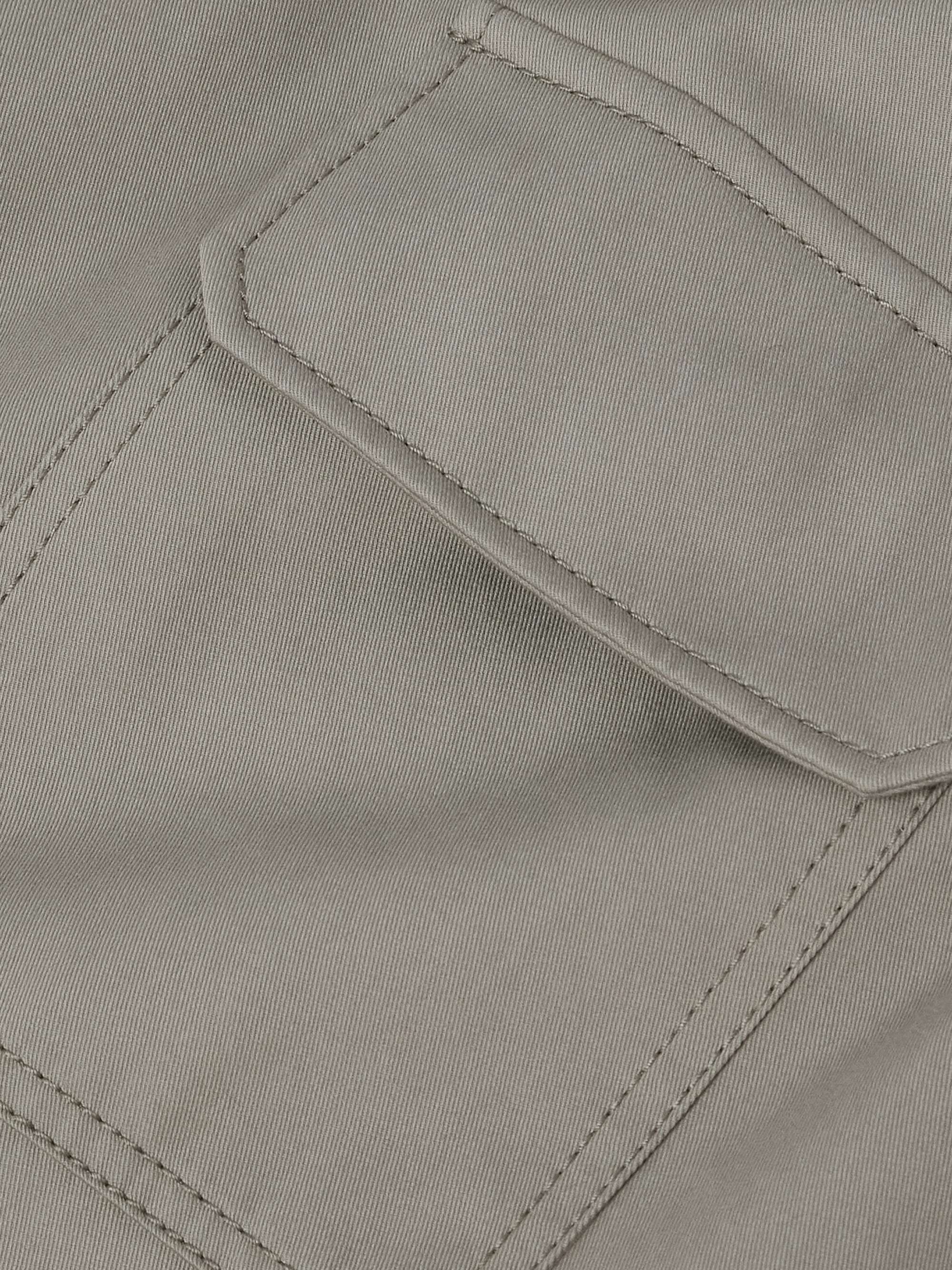 Cotton and Linen-Blend Twill Shirt Jacket view