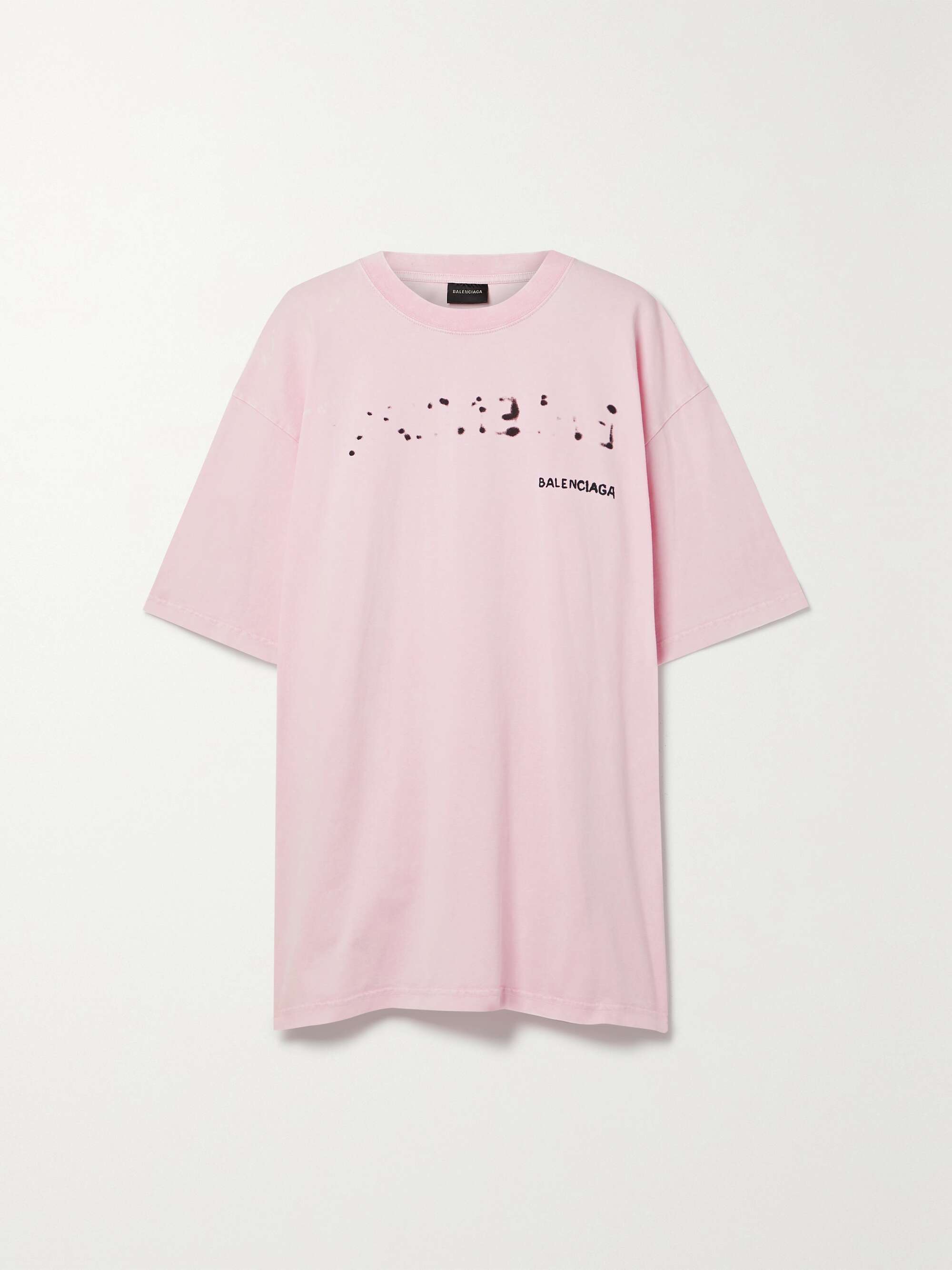 Oversized printed stretch-cotton jersey T-shirt view