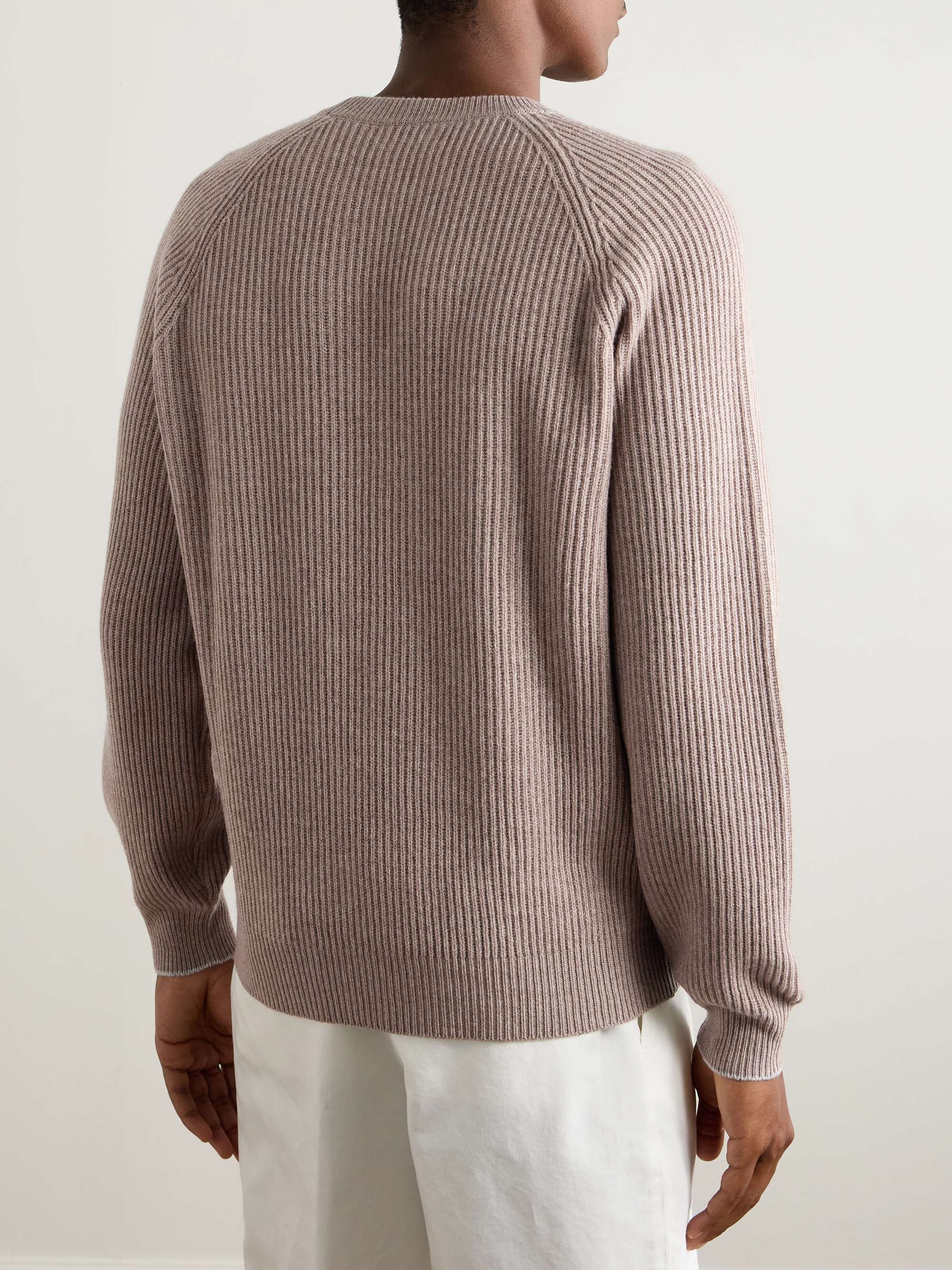 Ribbed Cashmere Sweater view