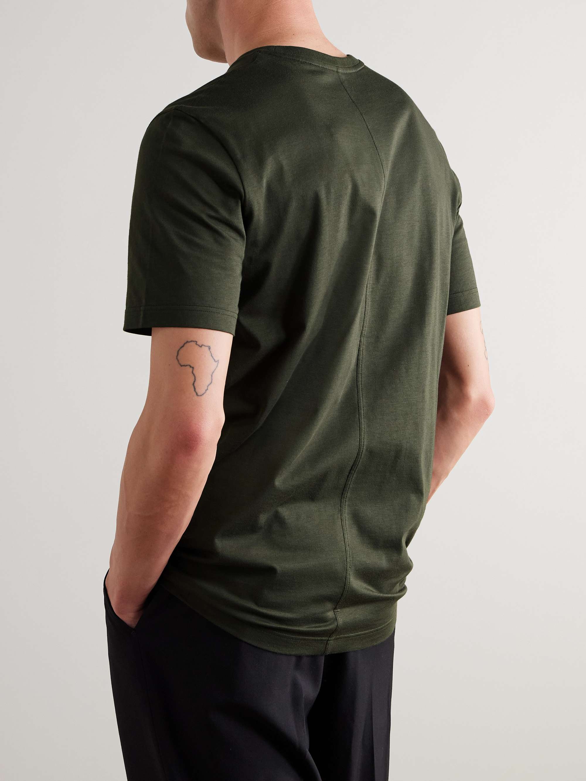 Luke Cotton-Jersey T-Shirt view