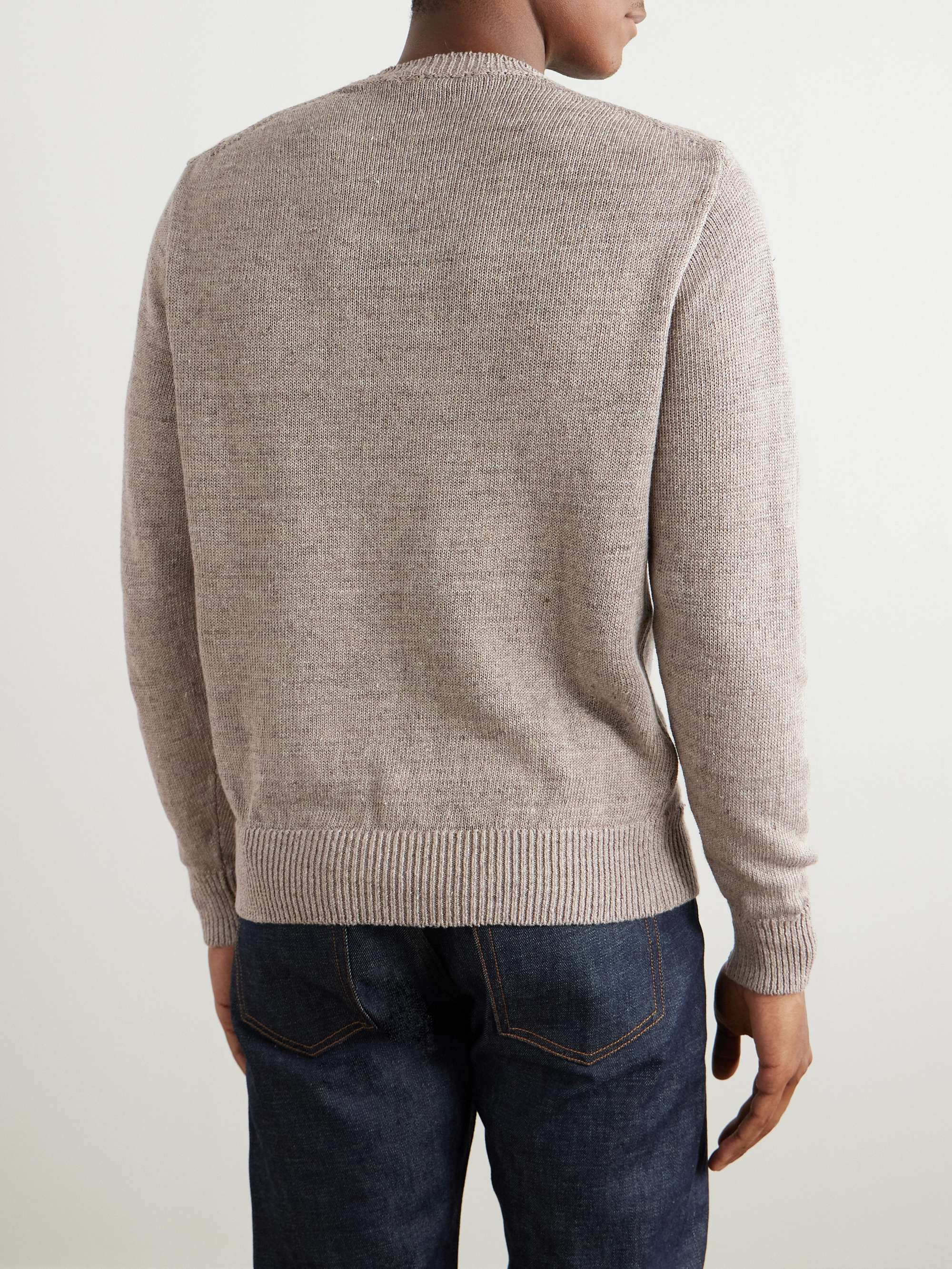Knitted Linen Sweater view