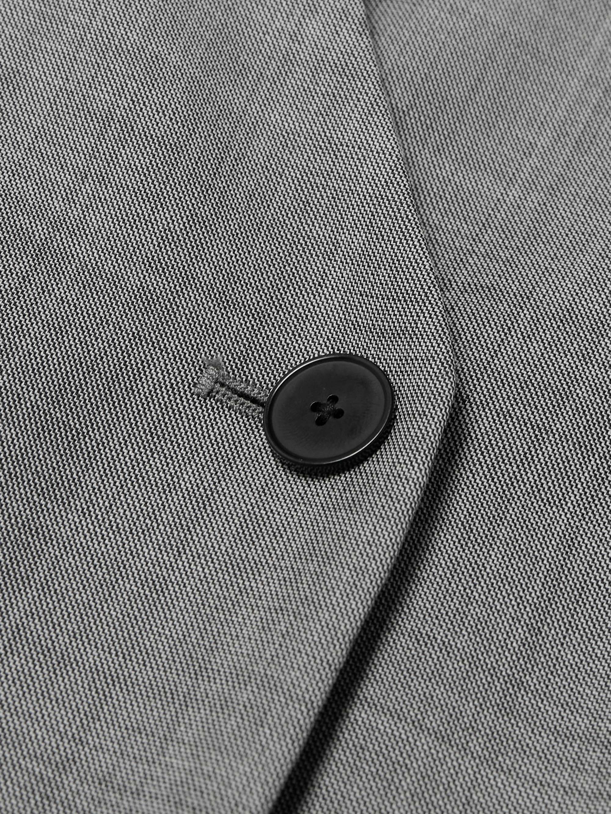 Altair double-breasted wool-twill blazer view