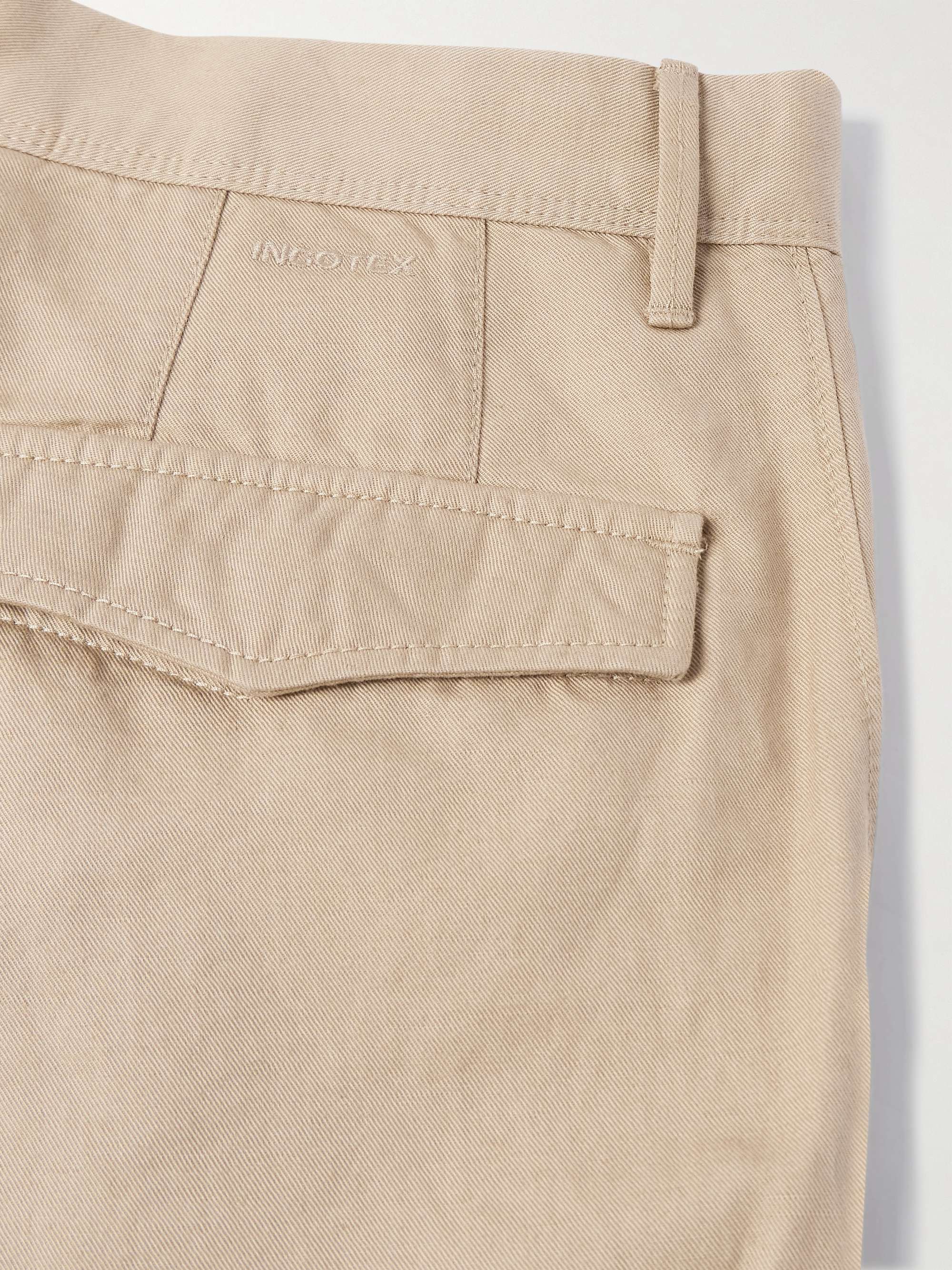 Straight-Leg Linen and Cotton-Blend Twill Bermuda Shorts view