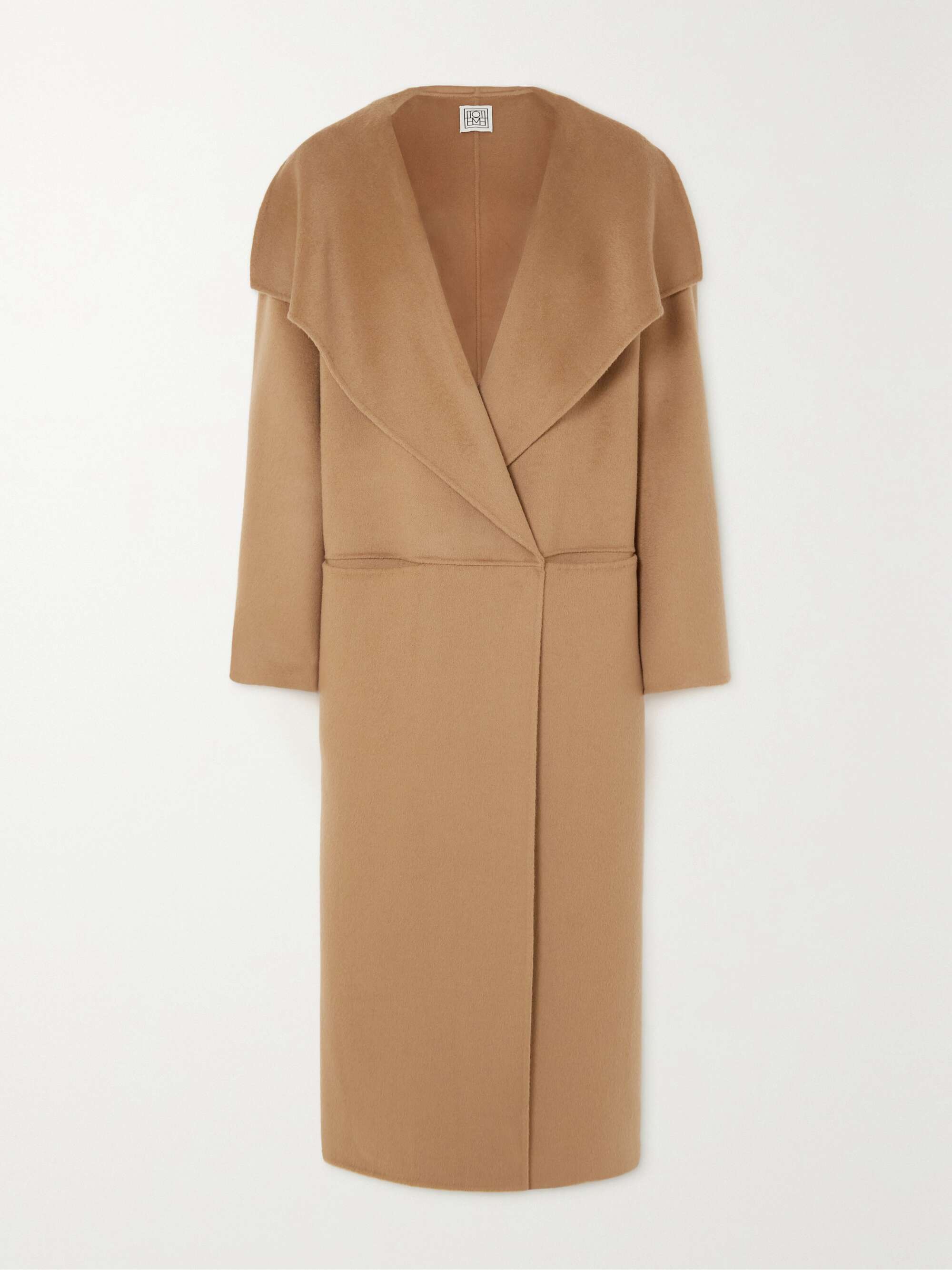 + NET SUSTAIN Signature wool-blend coat view