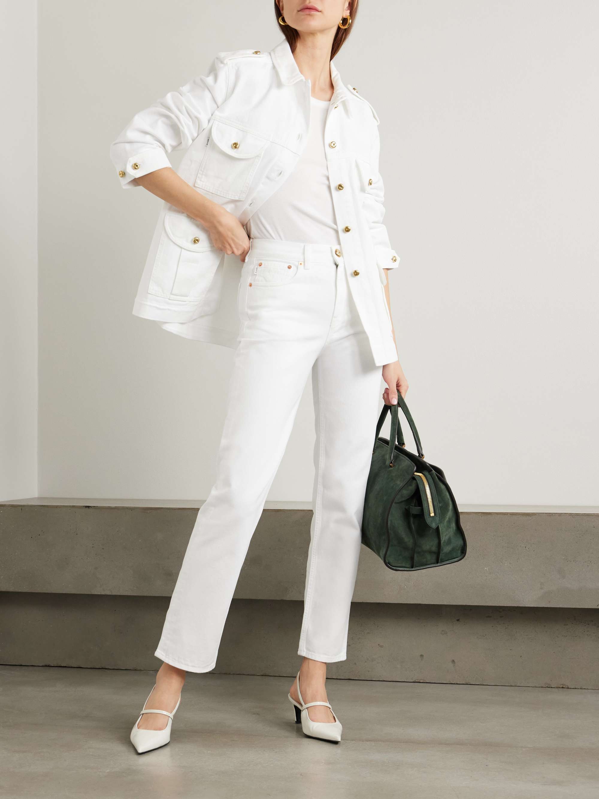 Clapotis Paso mid-rise slim-fit jeans view