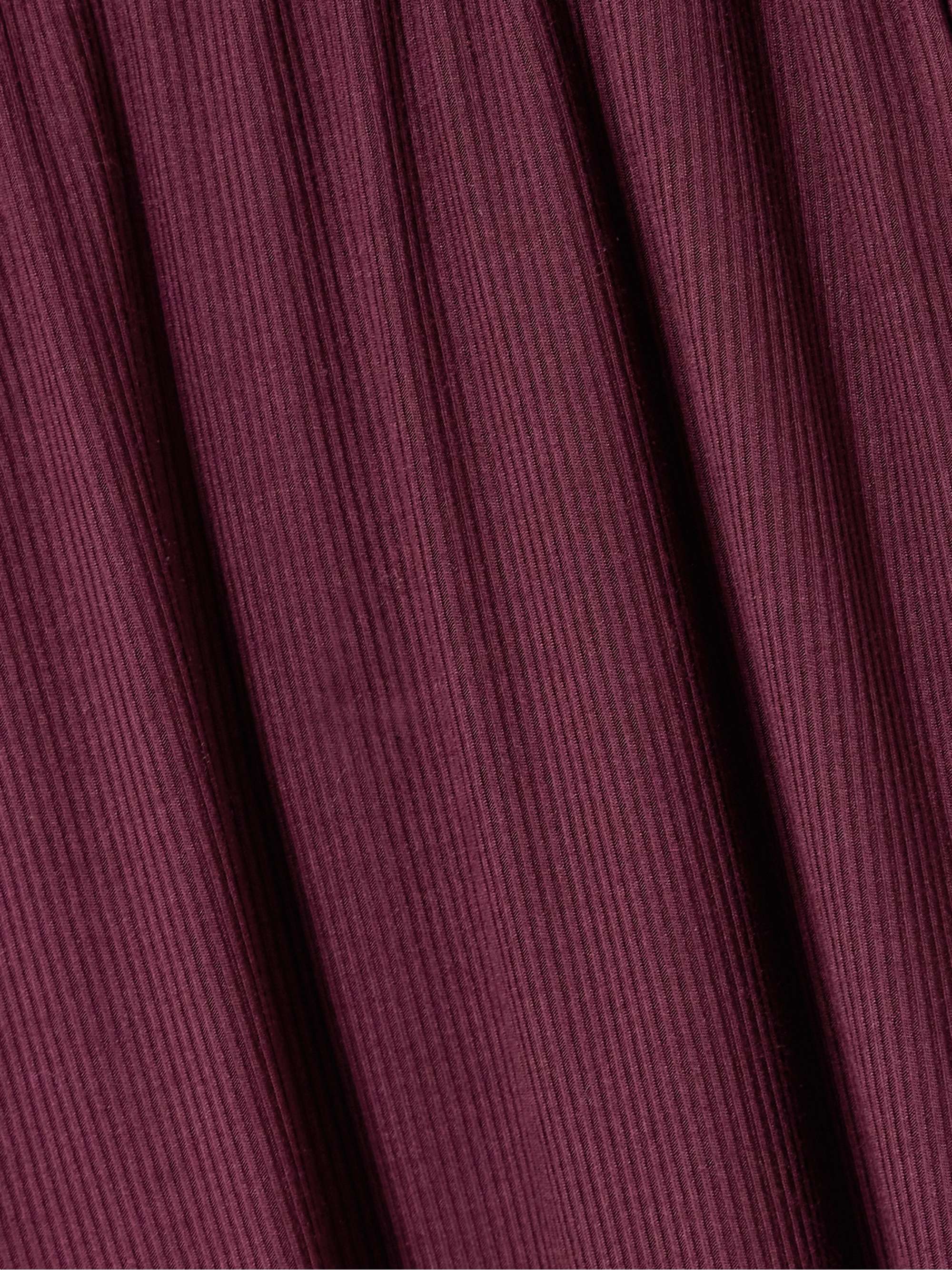 Soft Lounge ribbed stretch-modal wide-leg pants view