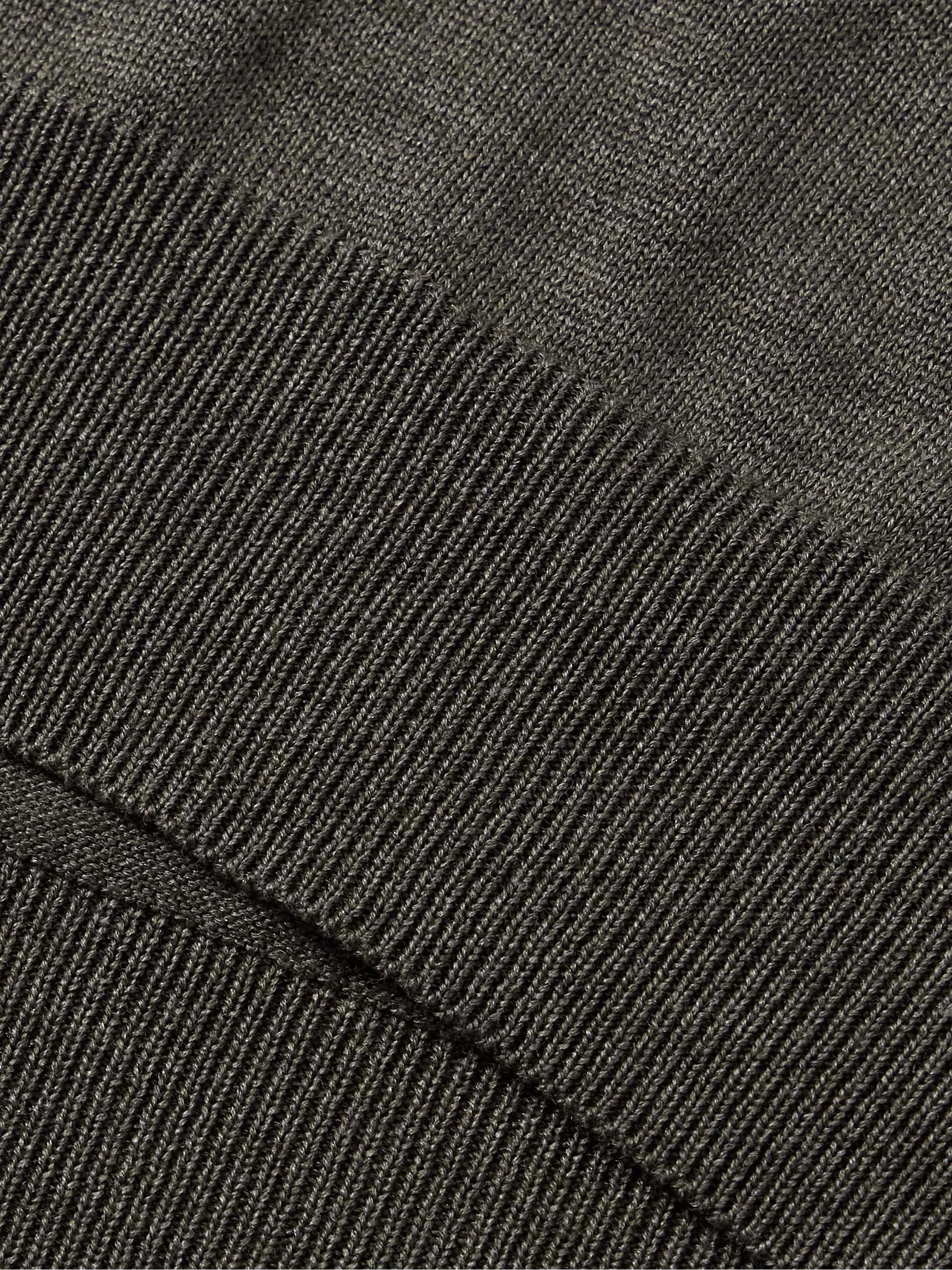Reggie Silk and Cotton-Blend Sweater view