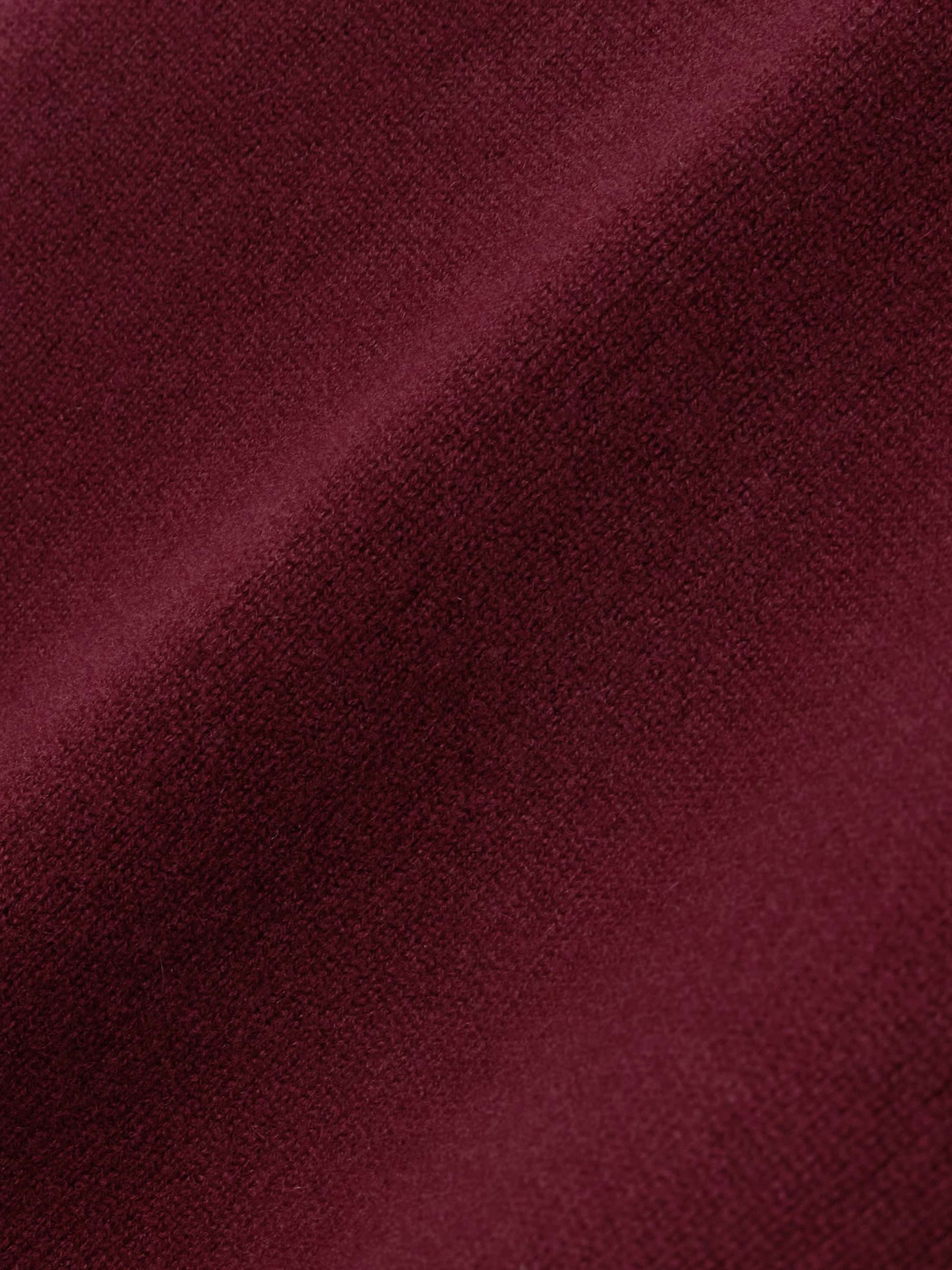 Clare cashmere mini skirt view
