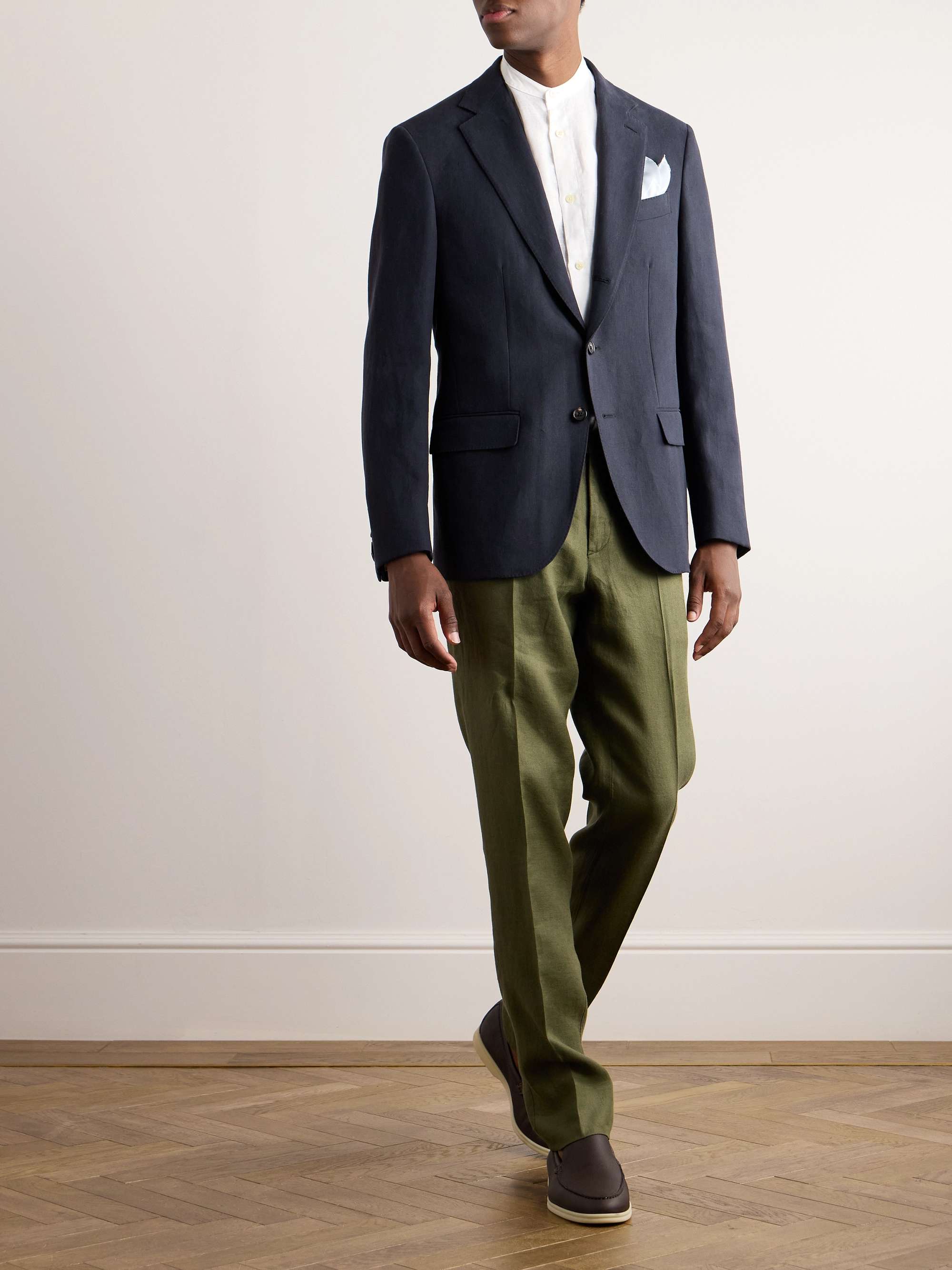 Torino Linen Suit Jacket view