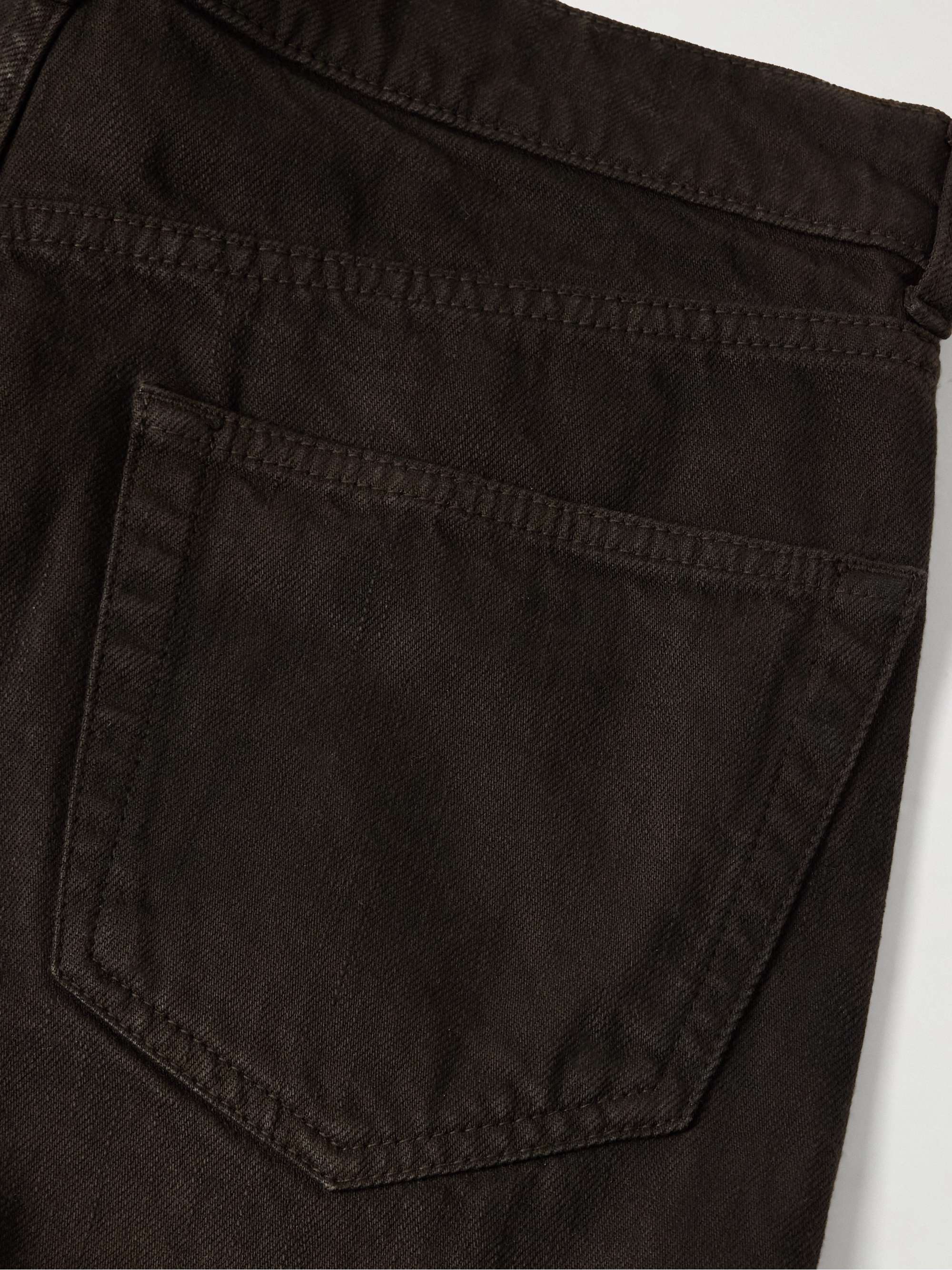 Bercy mid-rise straight-leg jeans view