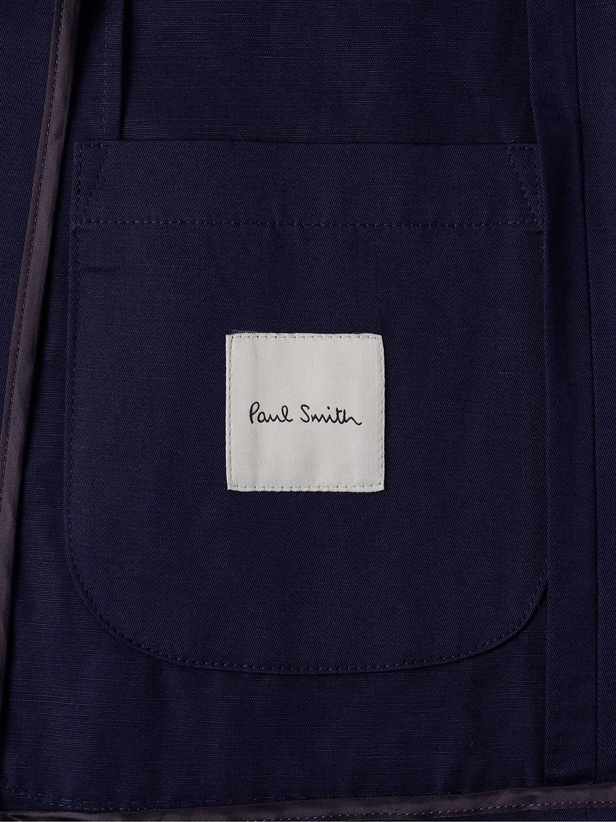 Cotton and Linen-Blend Suit Jacket view