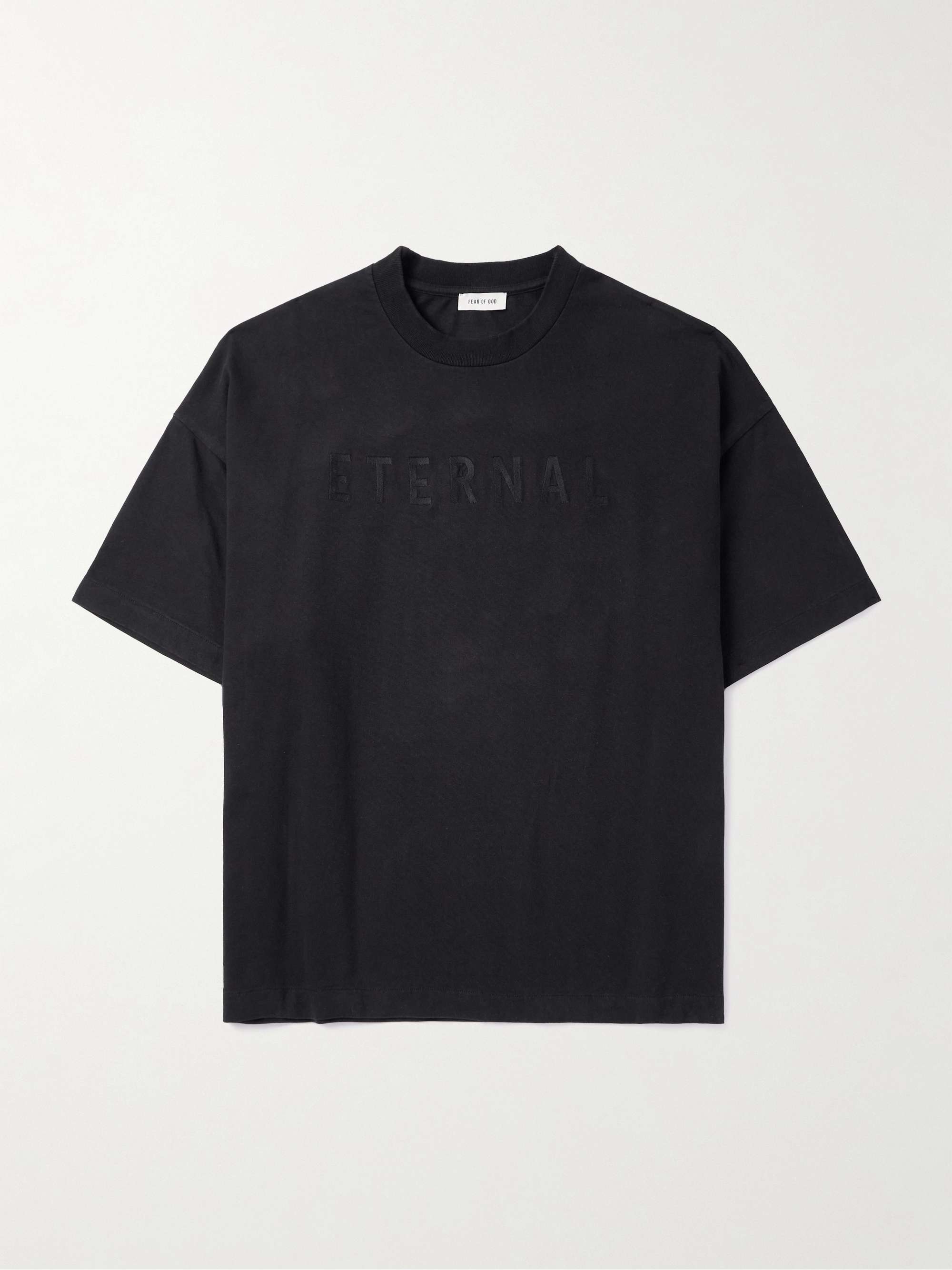 Eternal Oversized Logo-Detailed Cotton-Jersey T-Shirt view