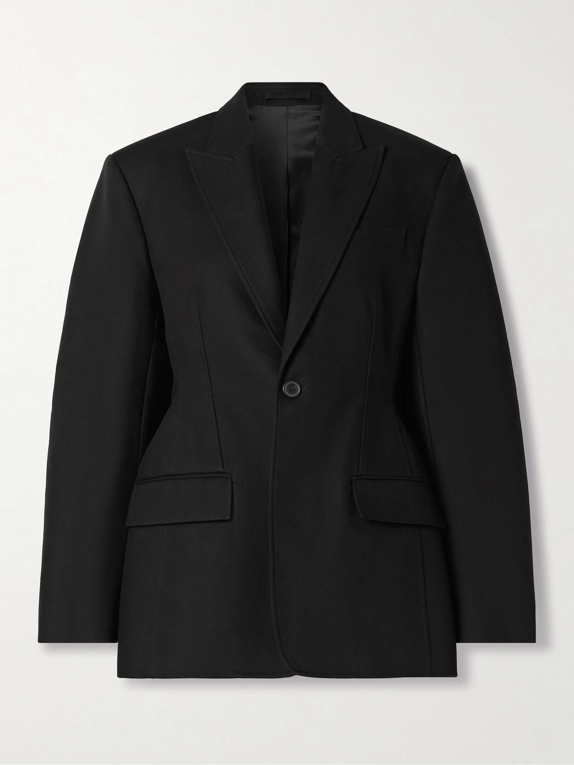 Contour cotton-twill blazer view