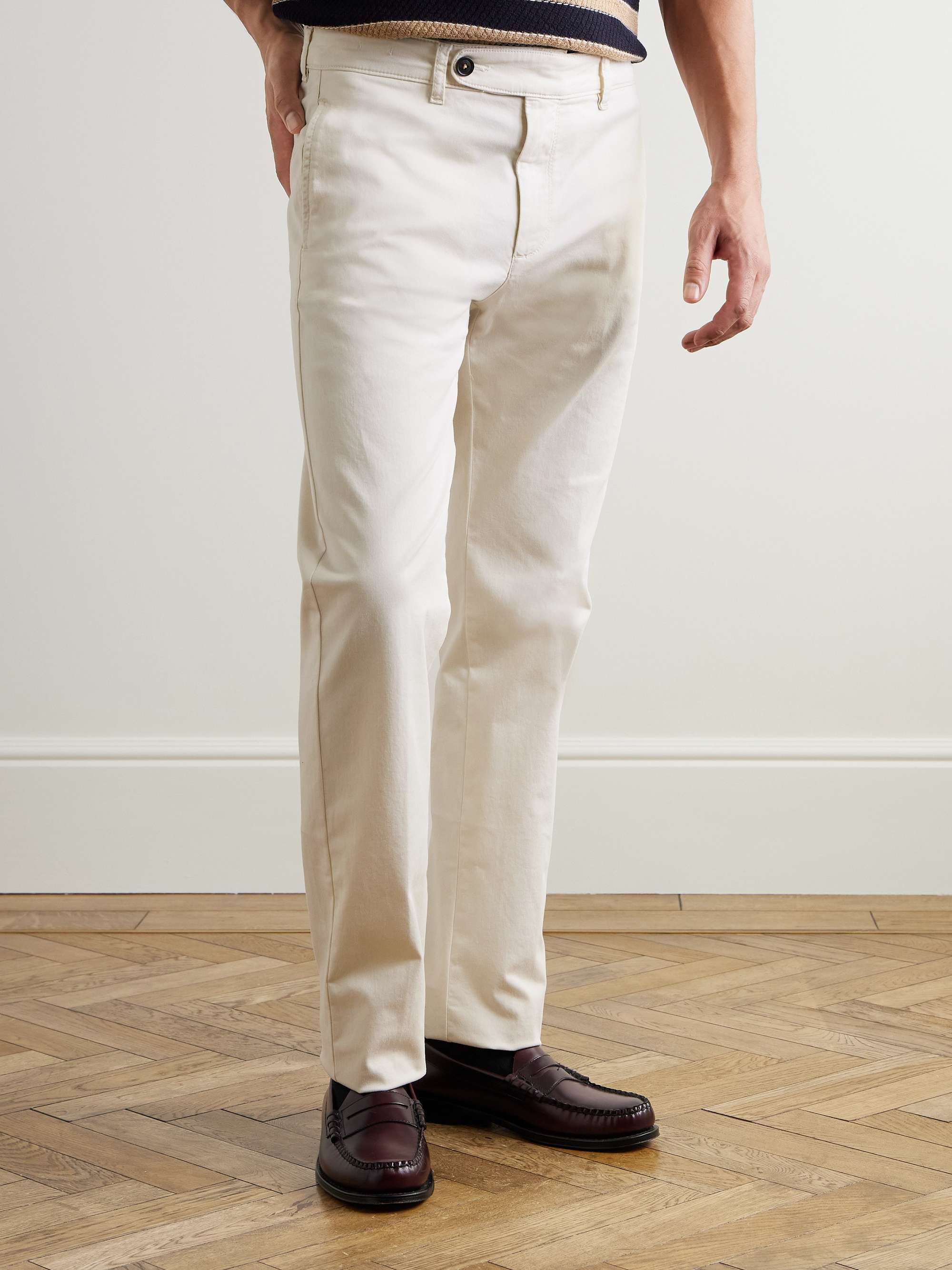 Winch2 Straight-Leg Cotton-Blend Twill Trousers view
