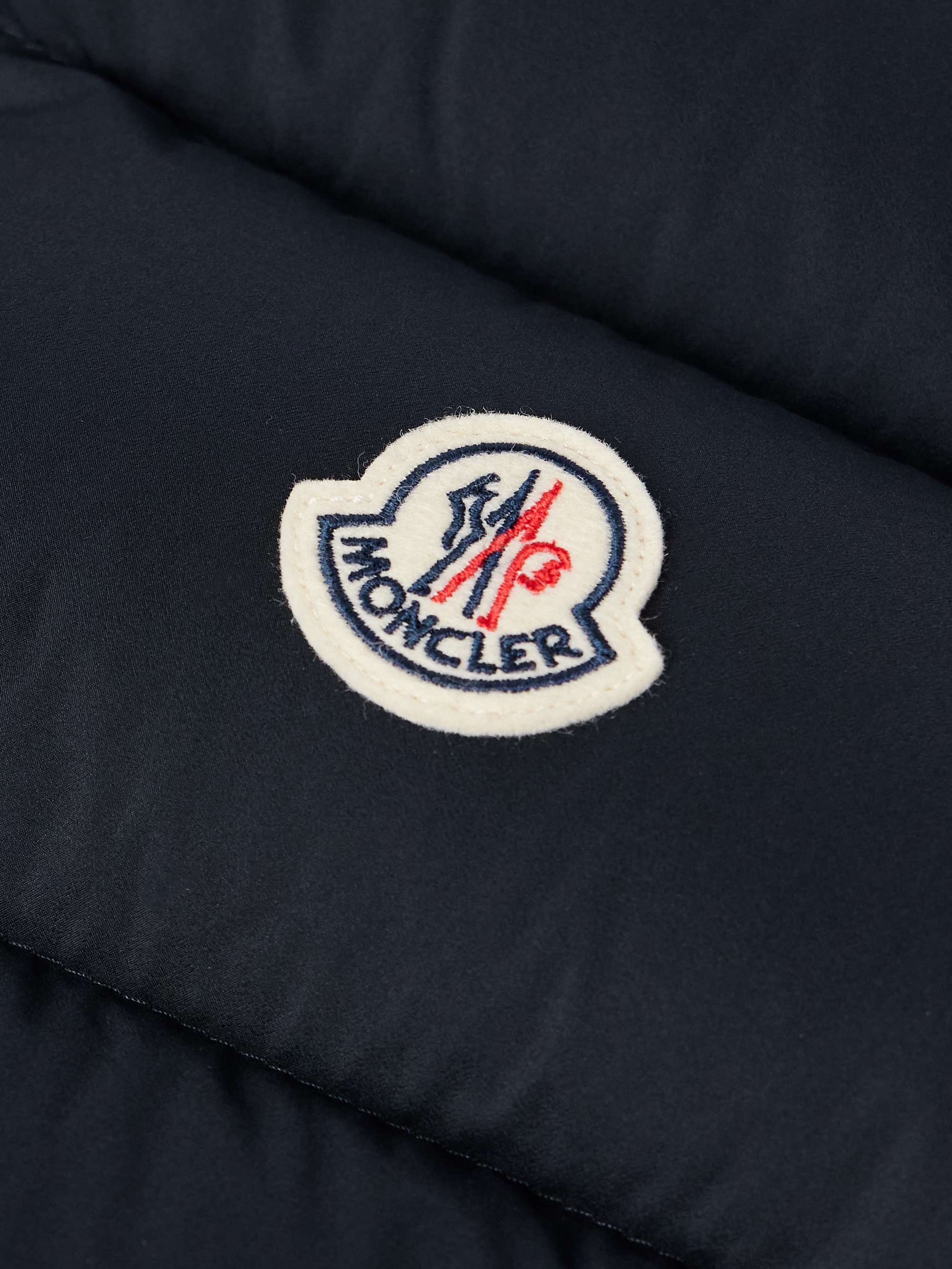 Tibb Logo-Appliquéd Quilted Shell Down Gilet view