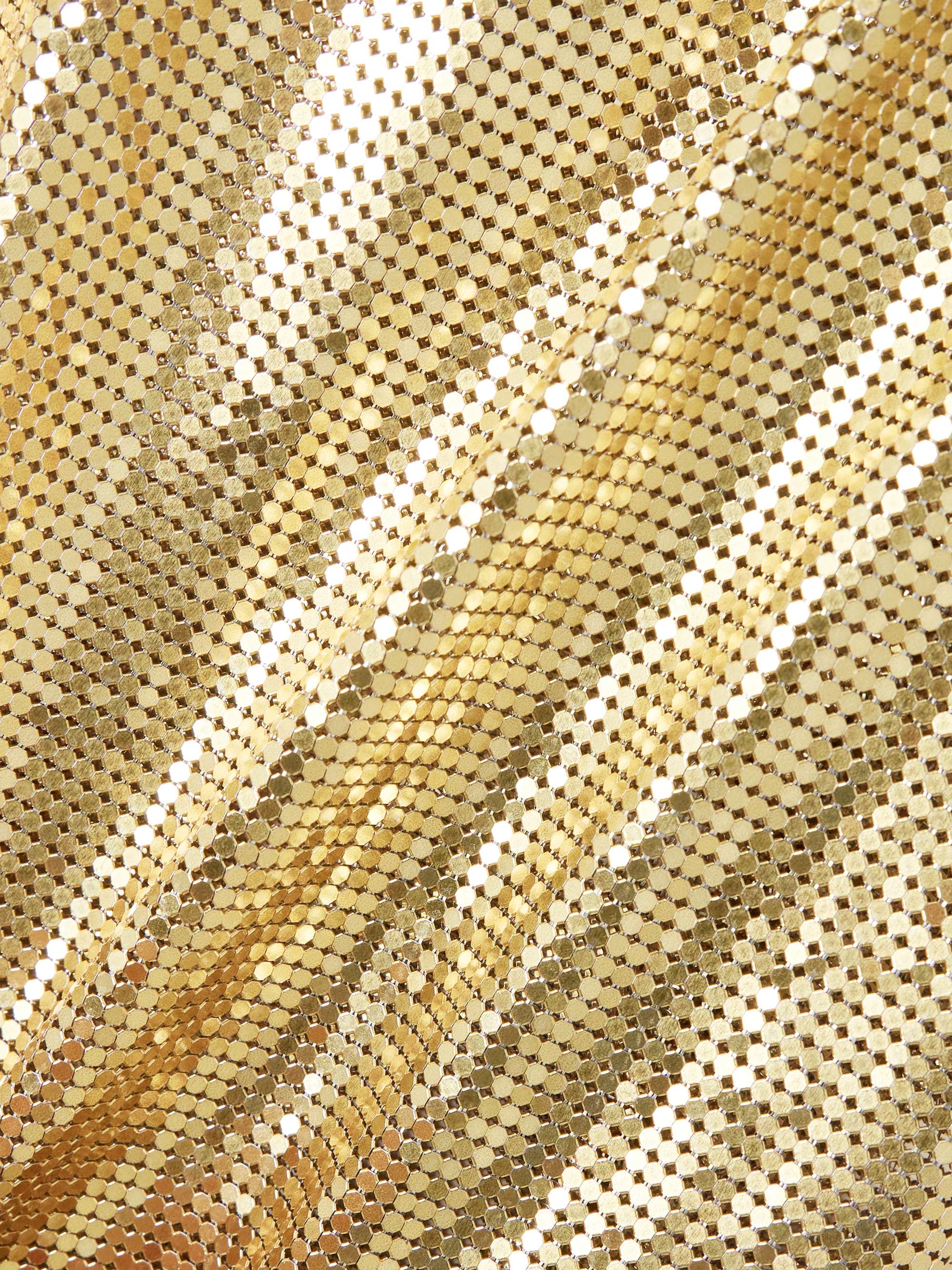 Chainmail mini dress view