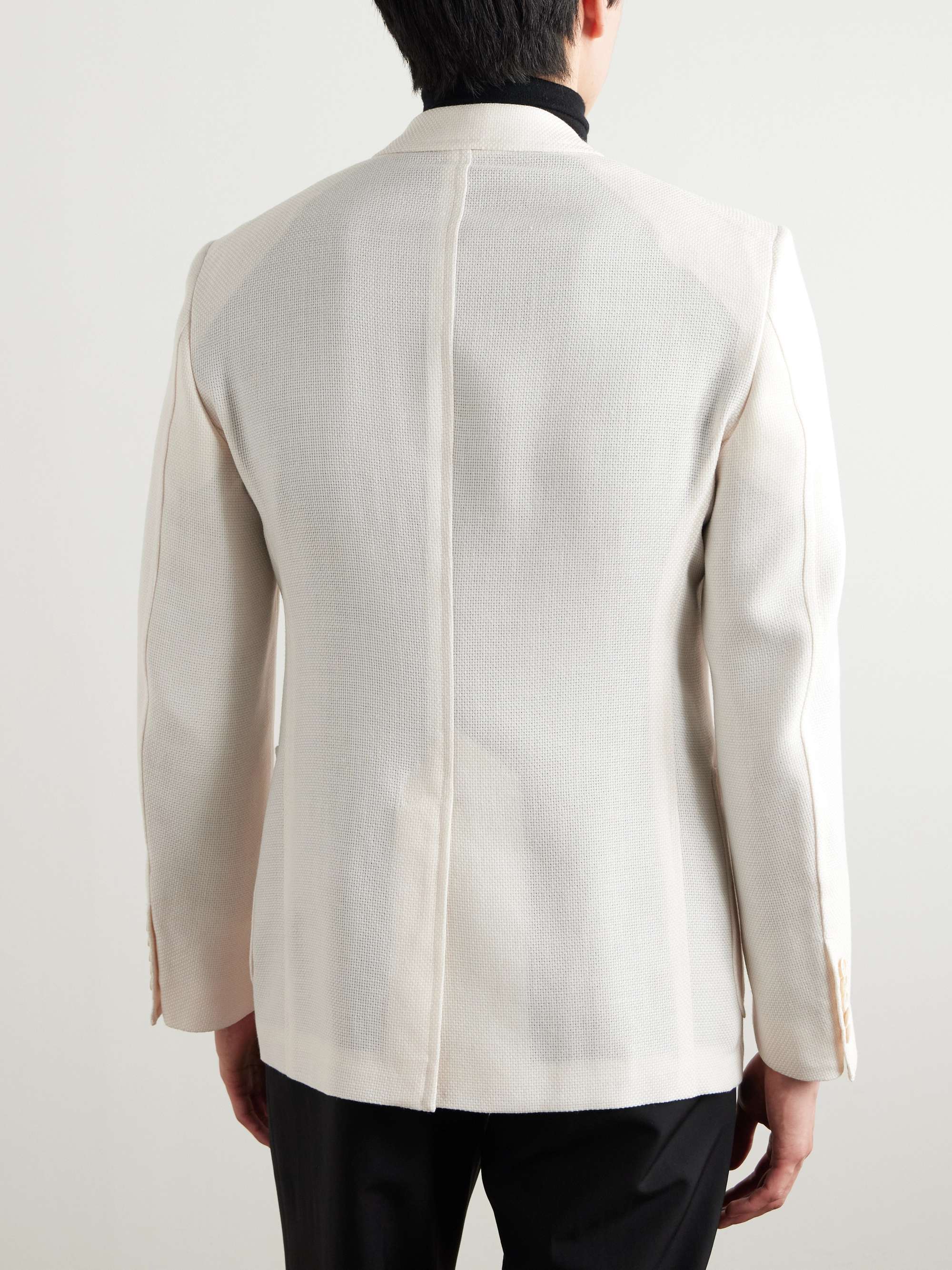 Shelton Wool, Mohair, Silk and Linen-Blend Blazer view