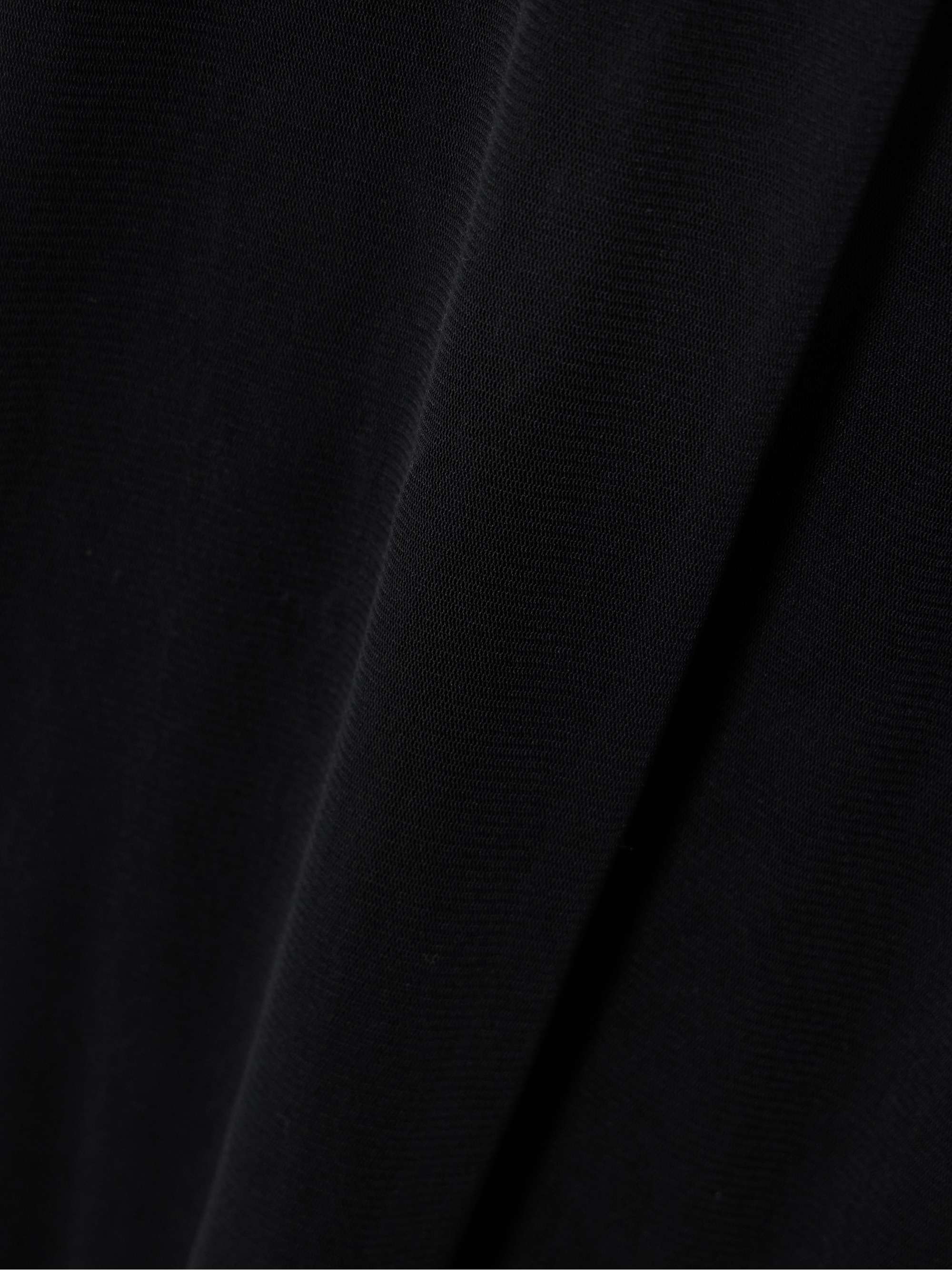 Belted stretch-jersey maxi wrap dress view