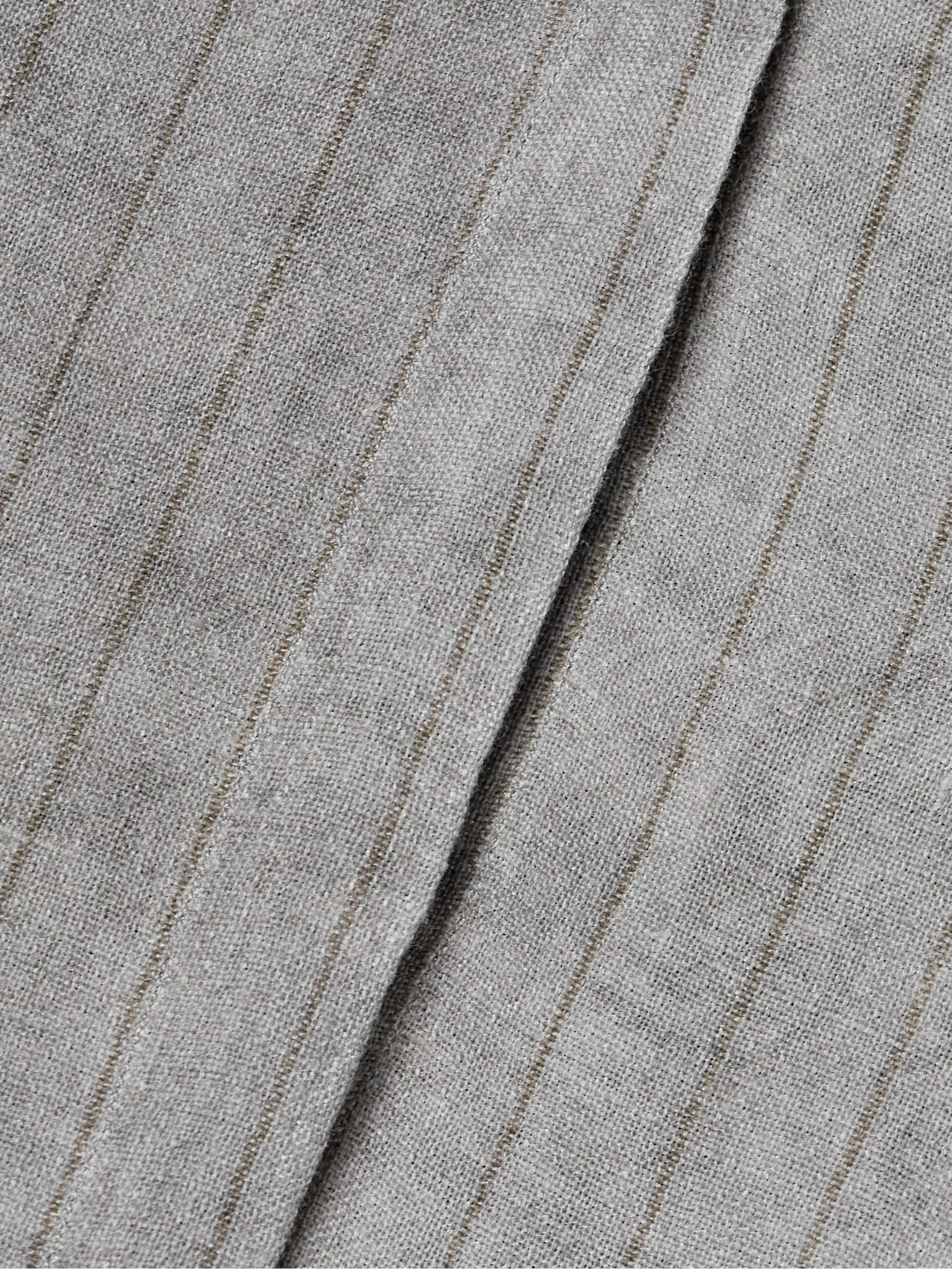 Lupe striped linen vest view