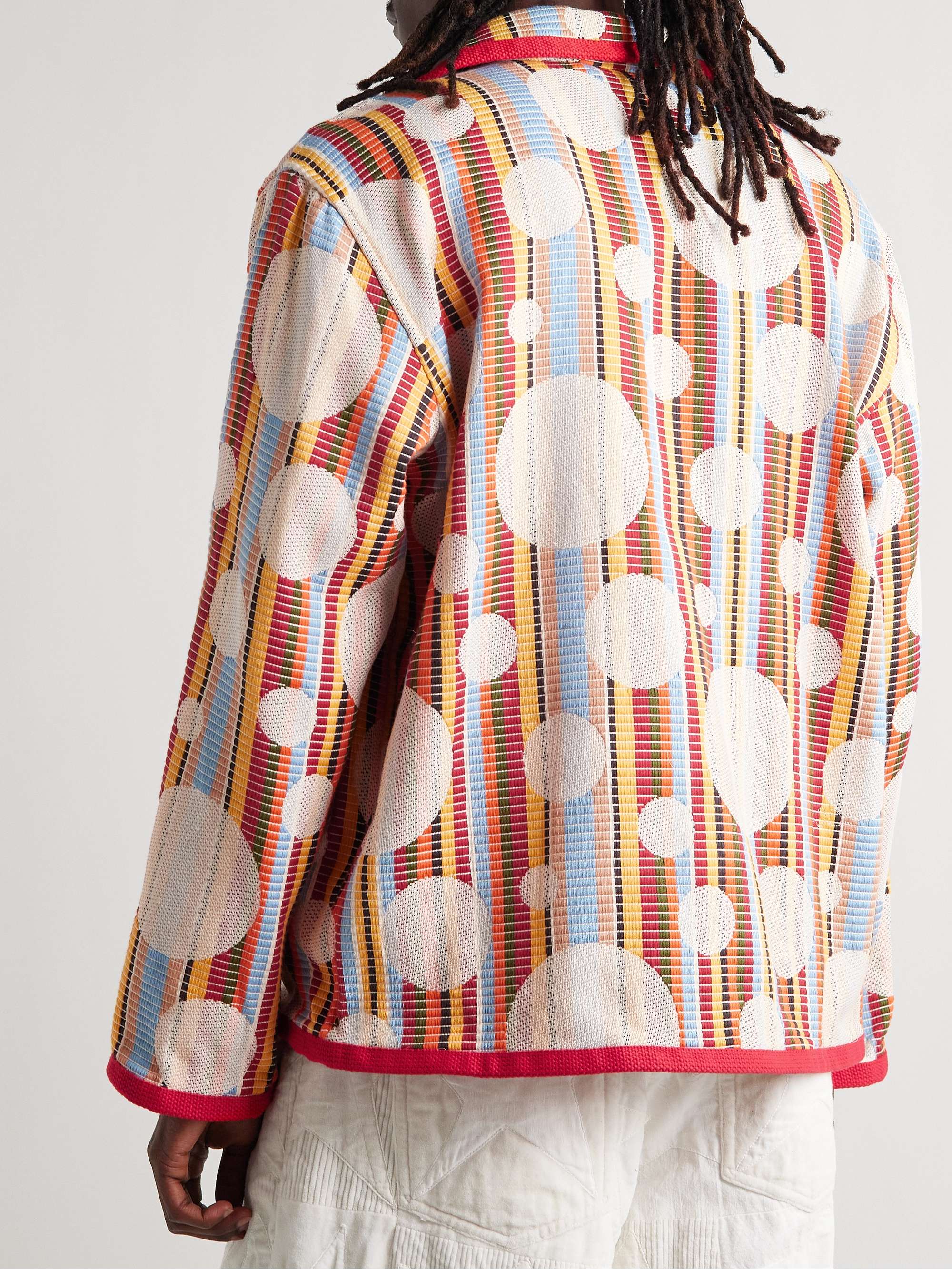 Cotton-Jacquard Jacket view