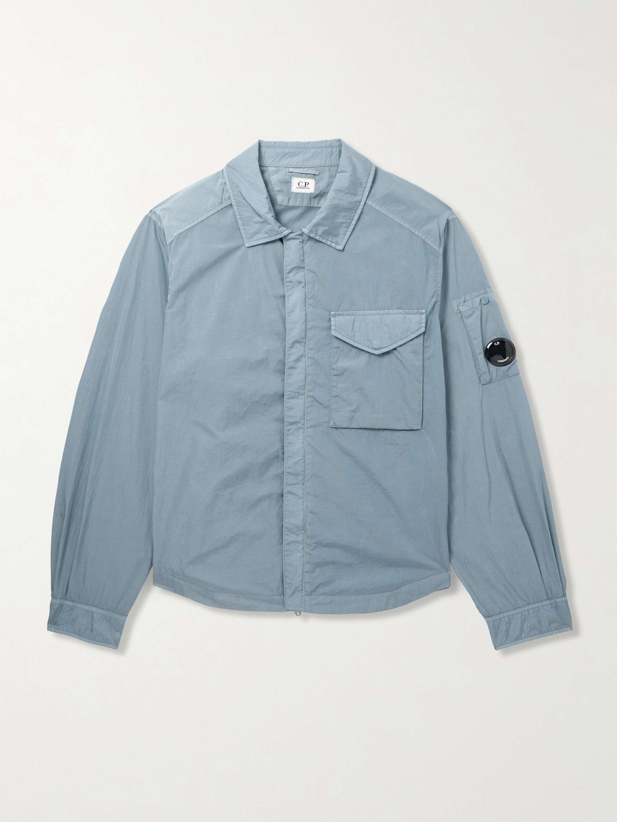 Garment-Dyed Chrome-R Overshirt view