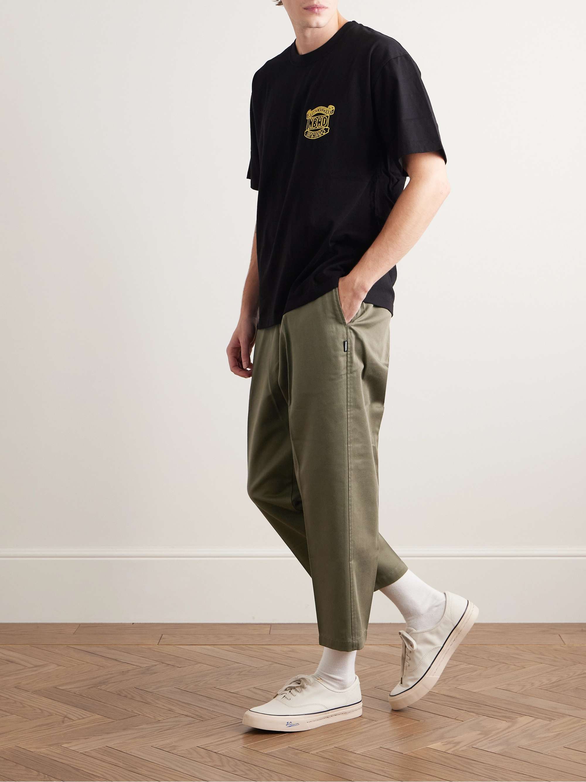 + Dickies® Straight-Leg Pleated Twill Trousers view