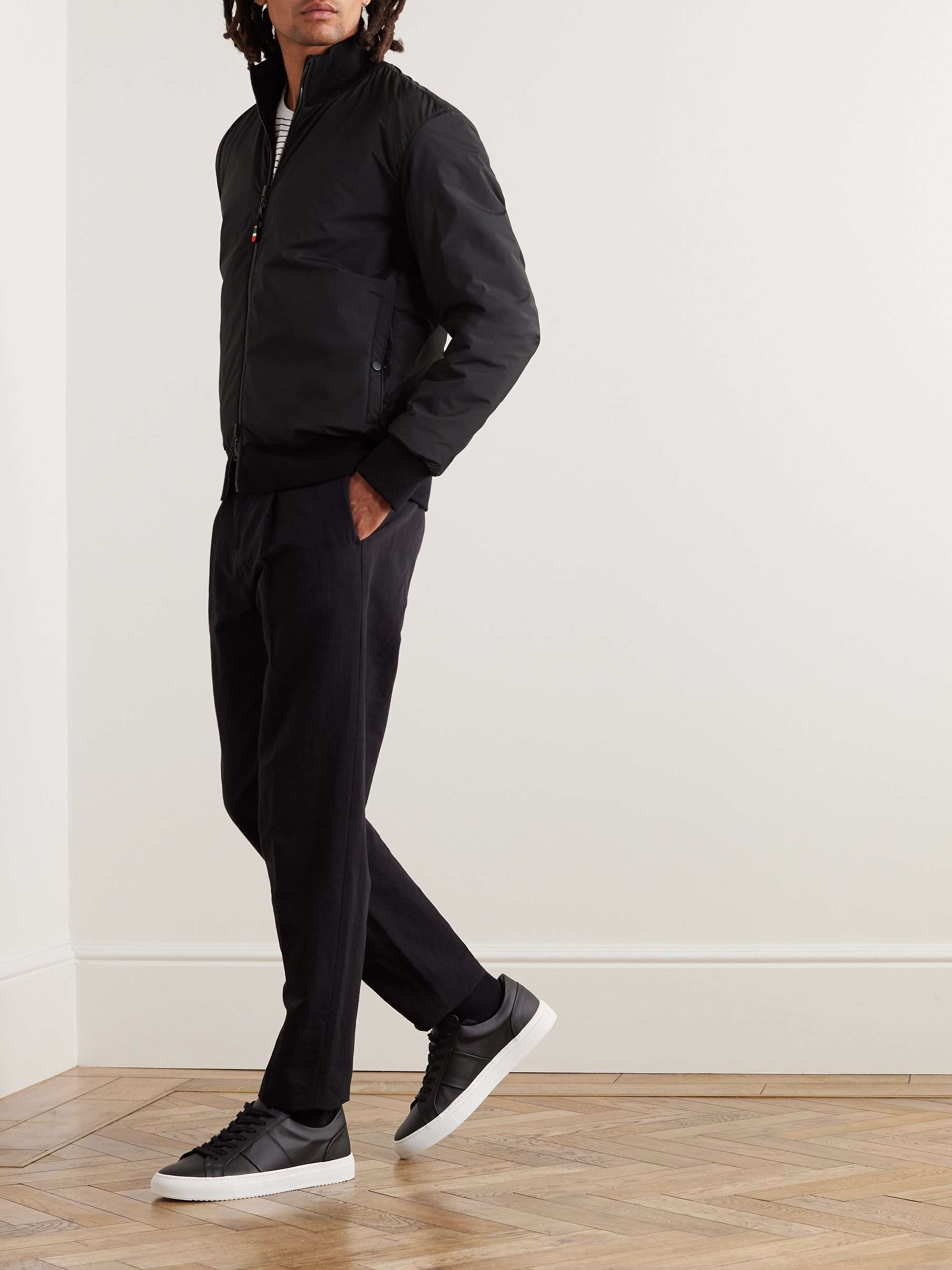 Sedgeley Reversible Shell and Merino Wool Padded Bomber Jacket view