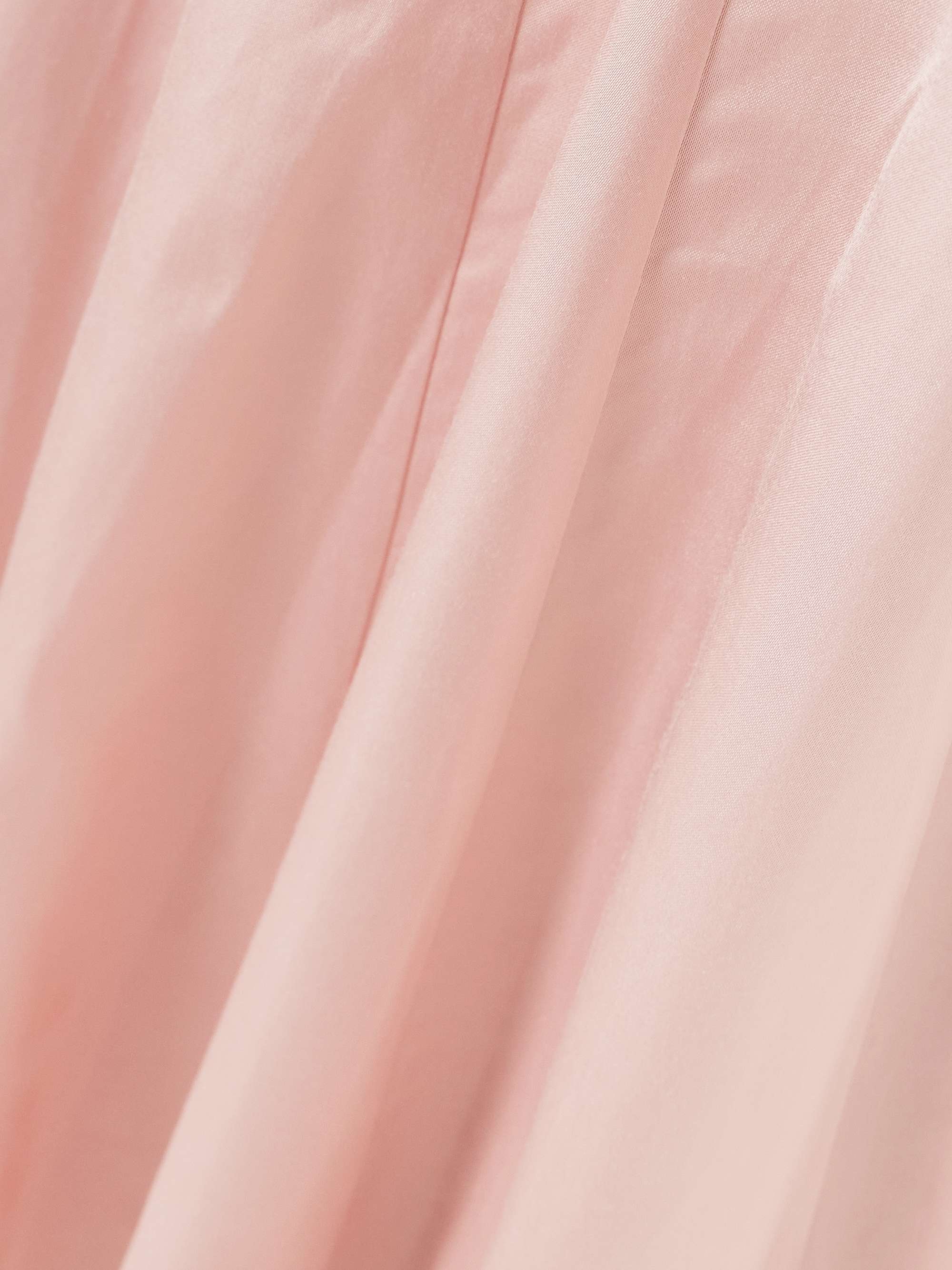 Wells pleated satin midi dress view