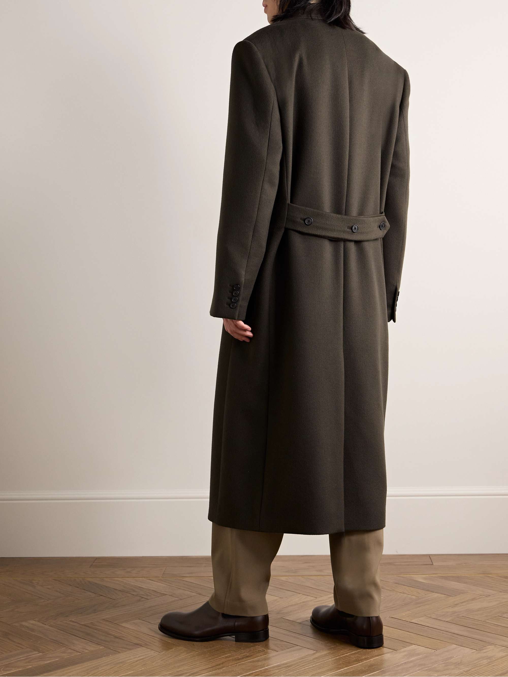 Velasco Double-Breasted Cashmere Coat view