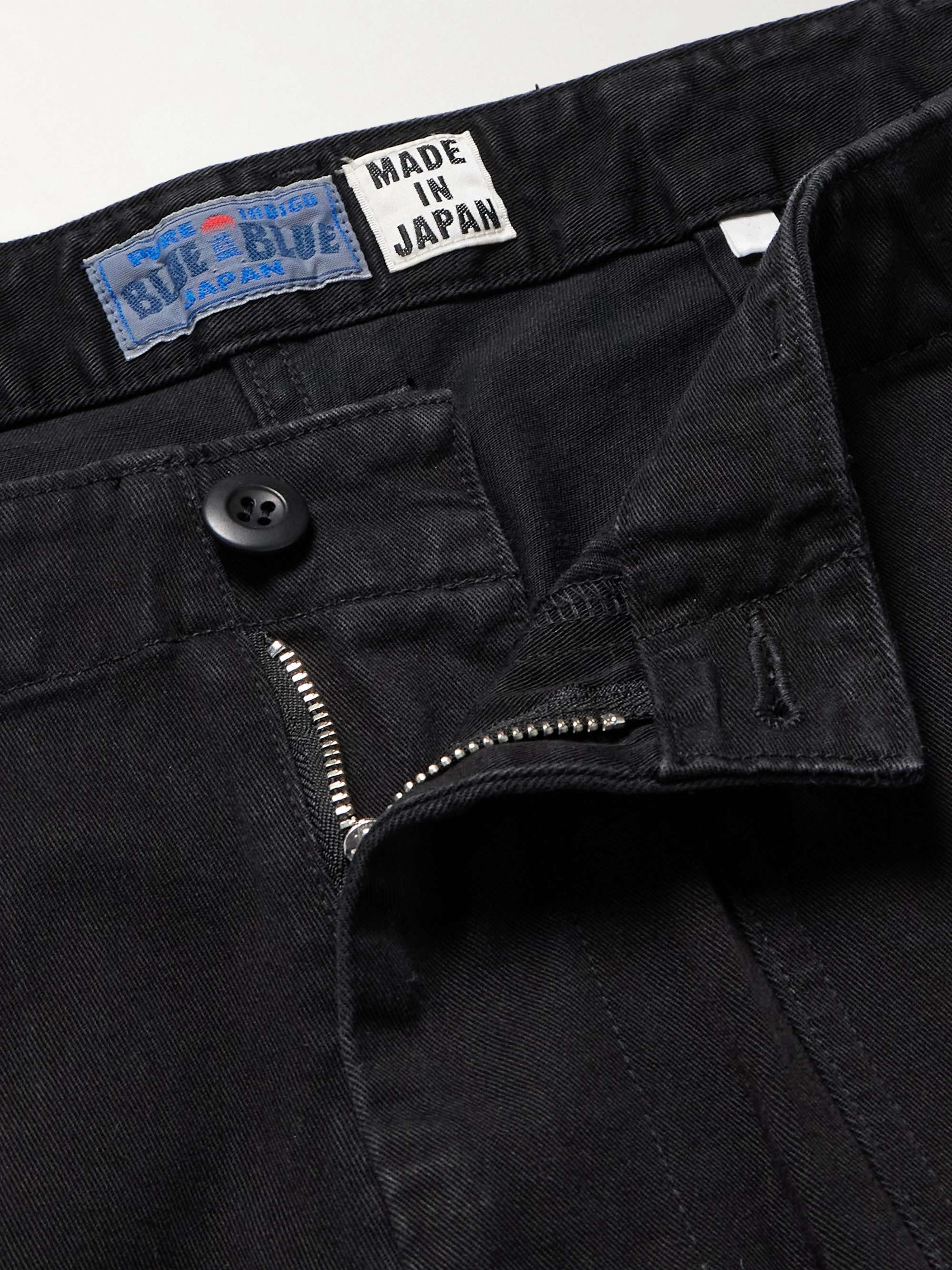 Straight-Leg TENCEL™ Lyocell-Blend Twill Trousers view