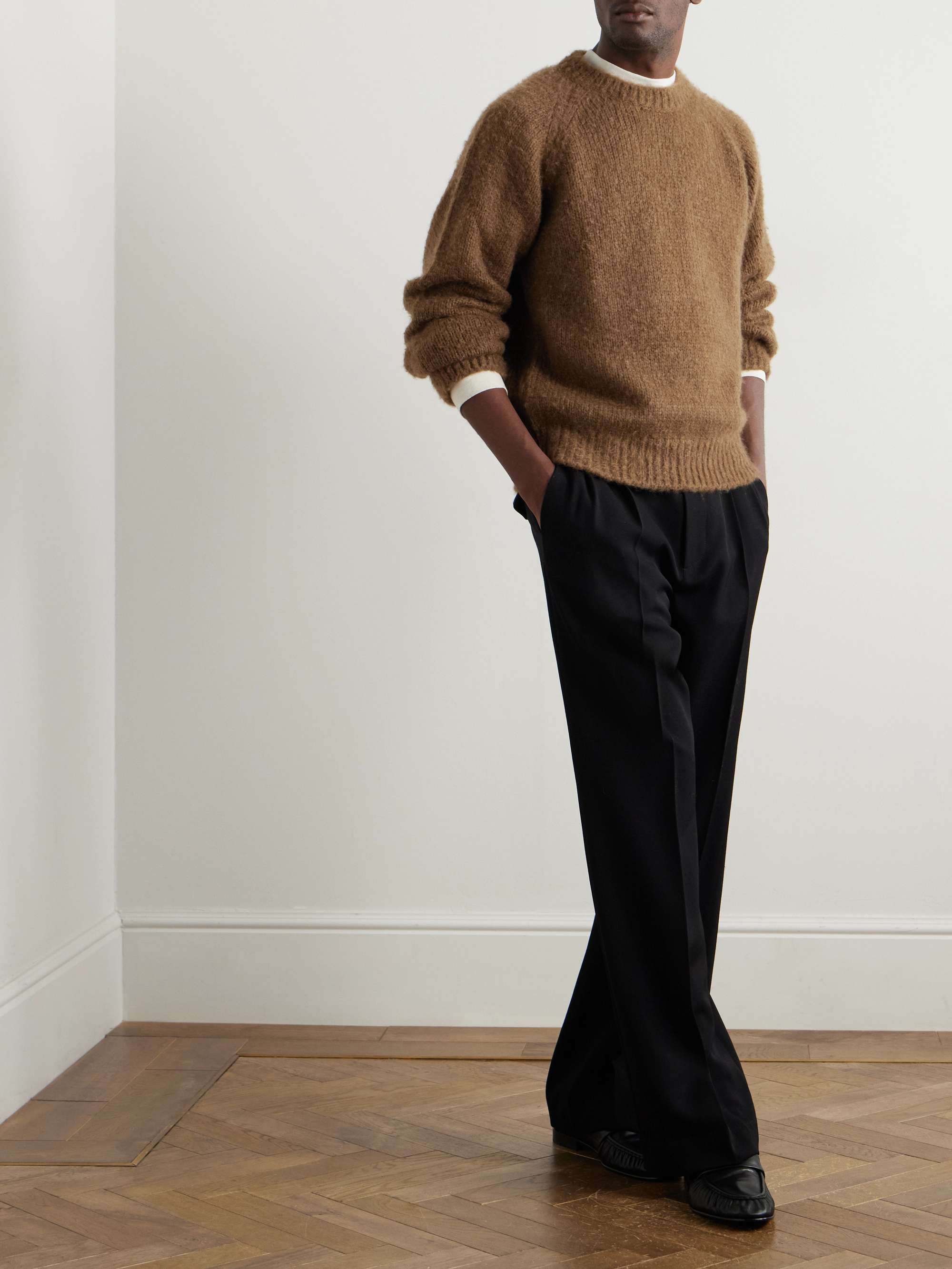 Bruno Brushed-Cashmere Sweater view